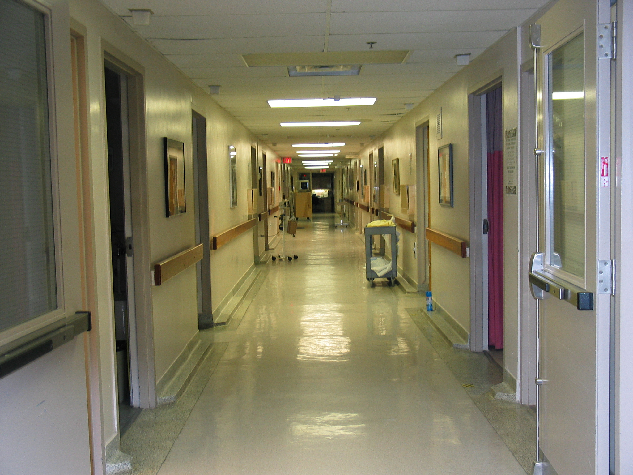 hospital corridor