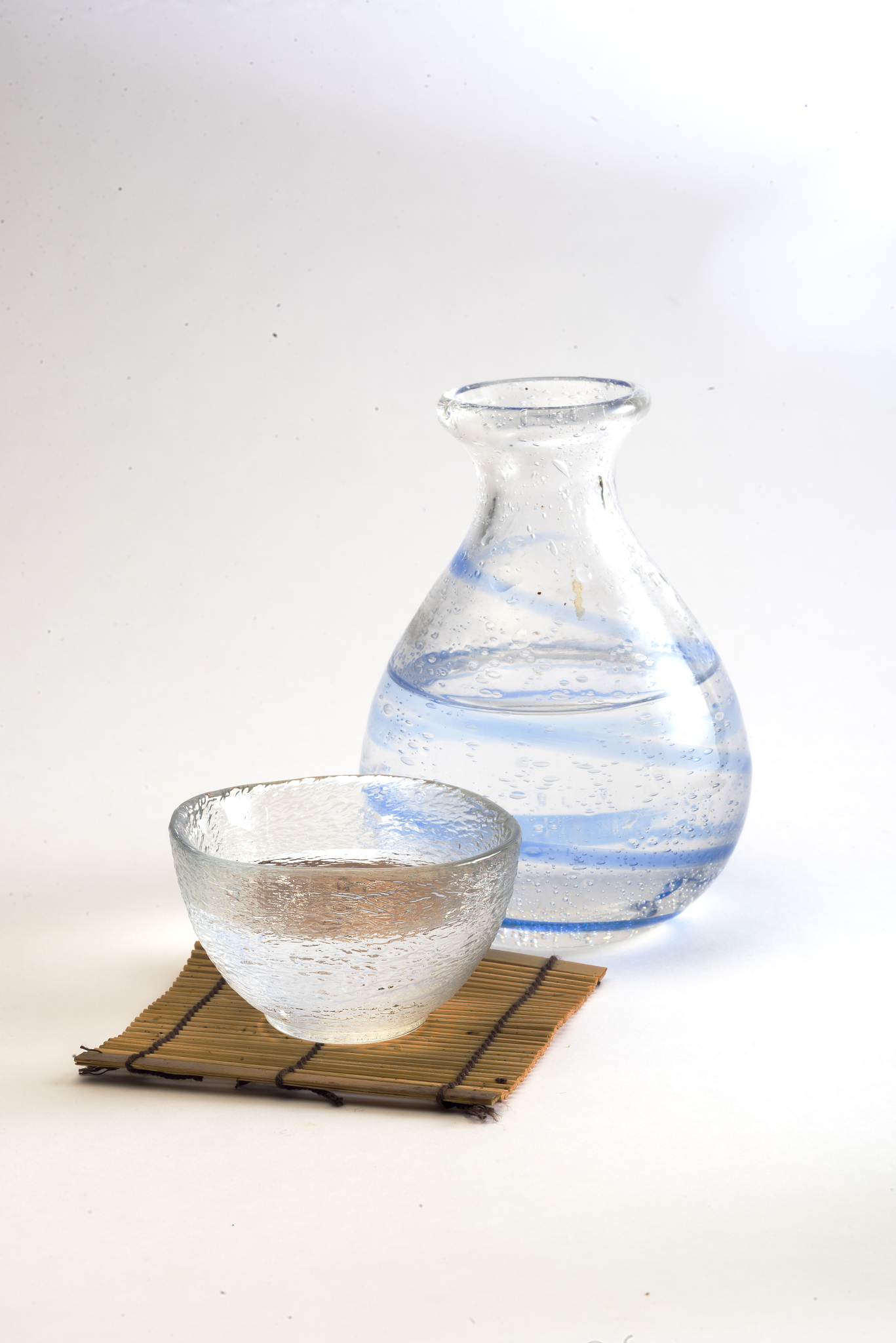 sake wine glass for cold sake