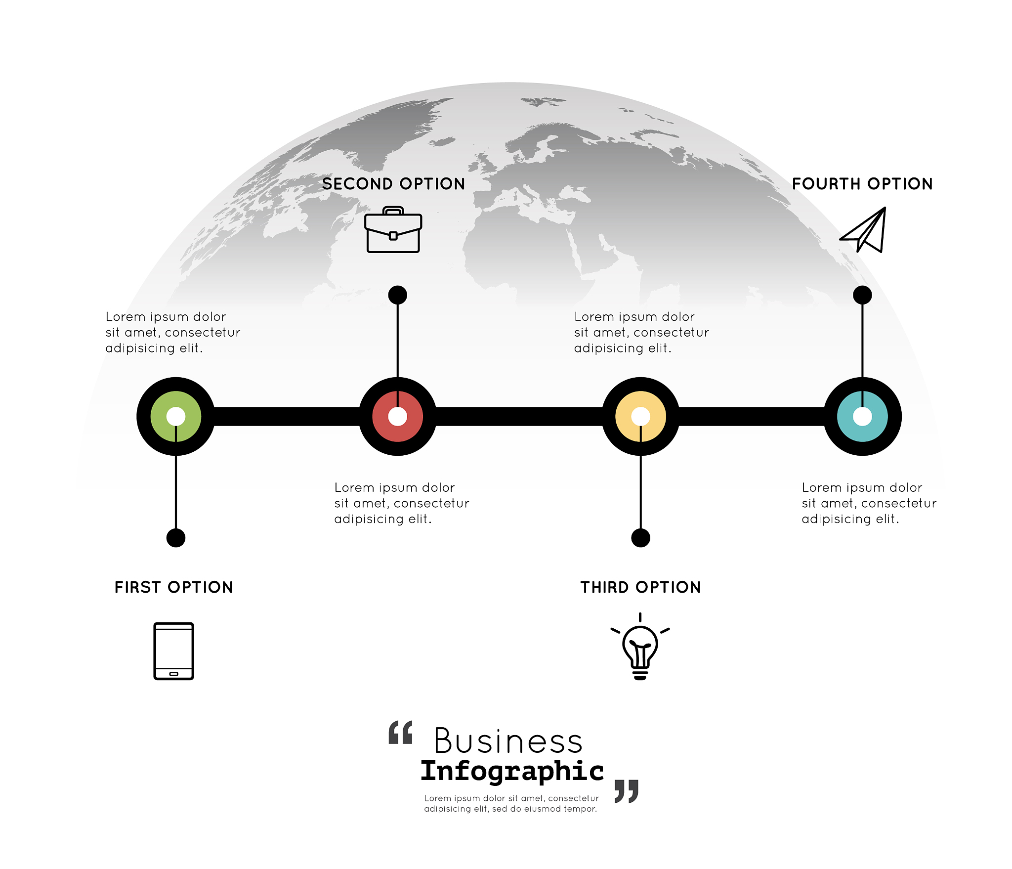 modern <strong>i</strong>nfographic templates for business