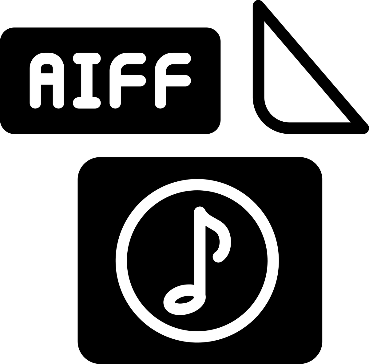 aiff线条填充图标
