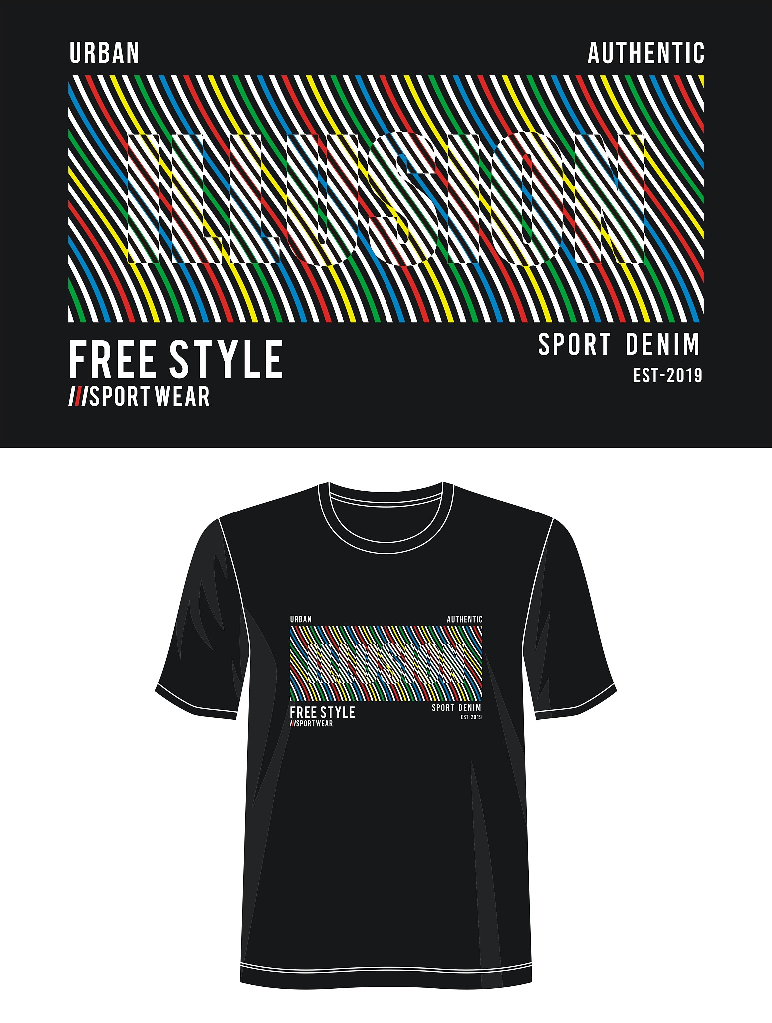 JUST SWIM Clothing Design: Relax and Conquer