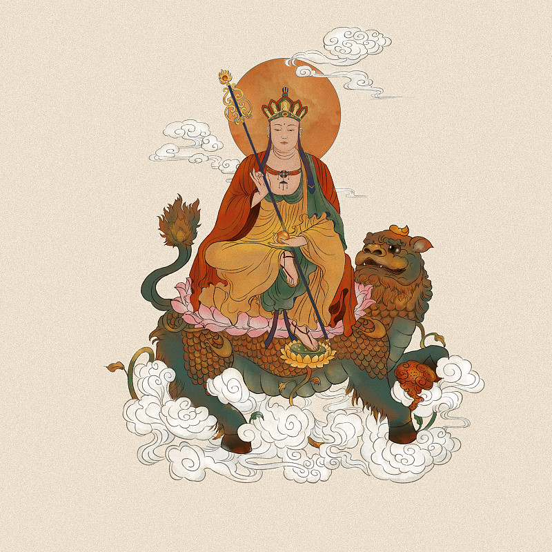 三大阿僧抵劫：佛教护法神文殊、观音、地藏菩萨介绍