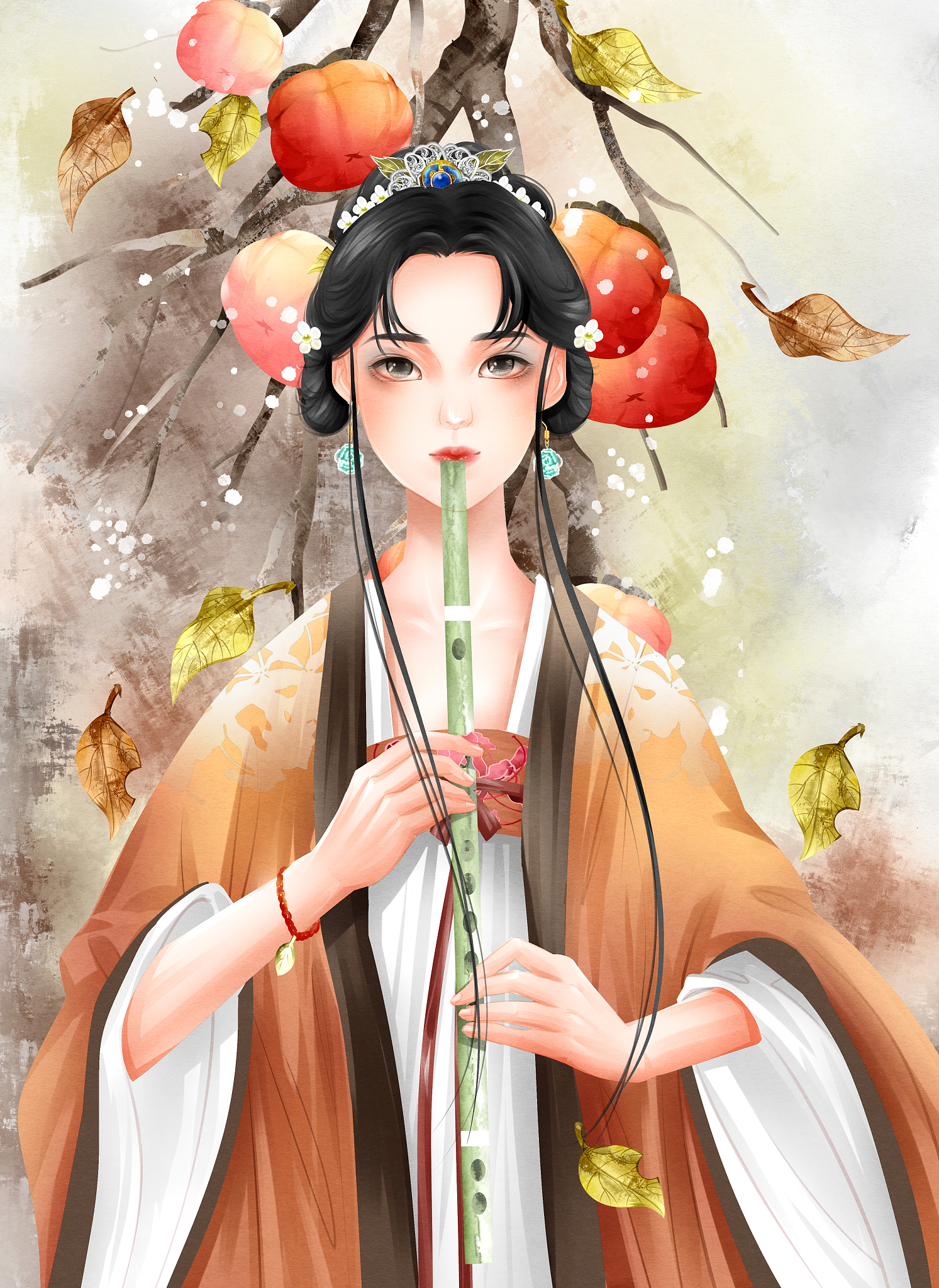 中国风插画绘画：最后的润色技巧