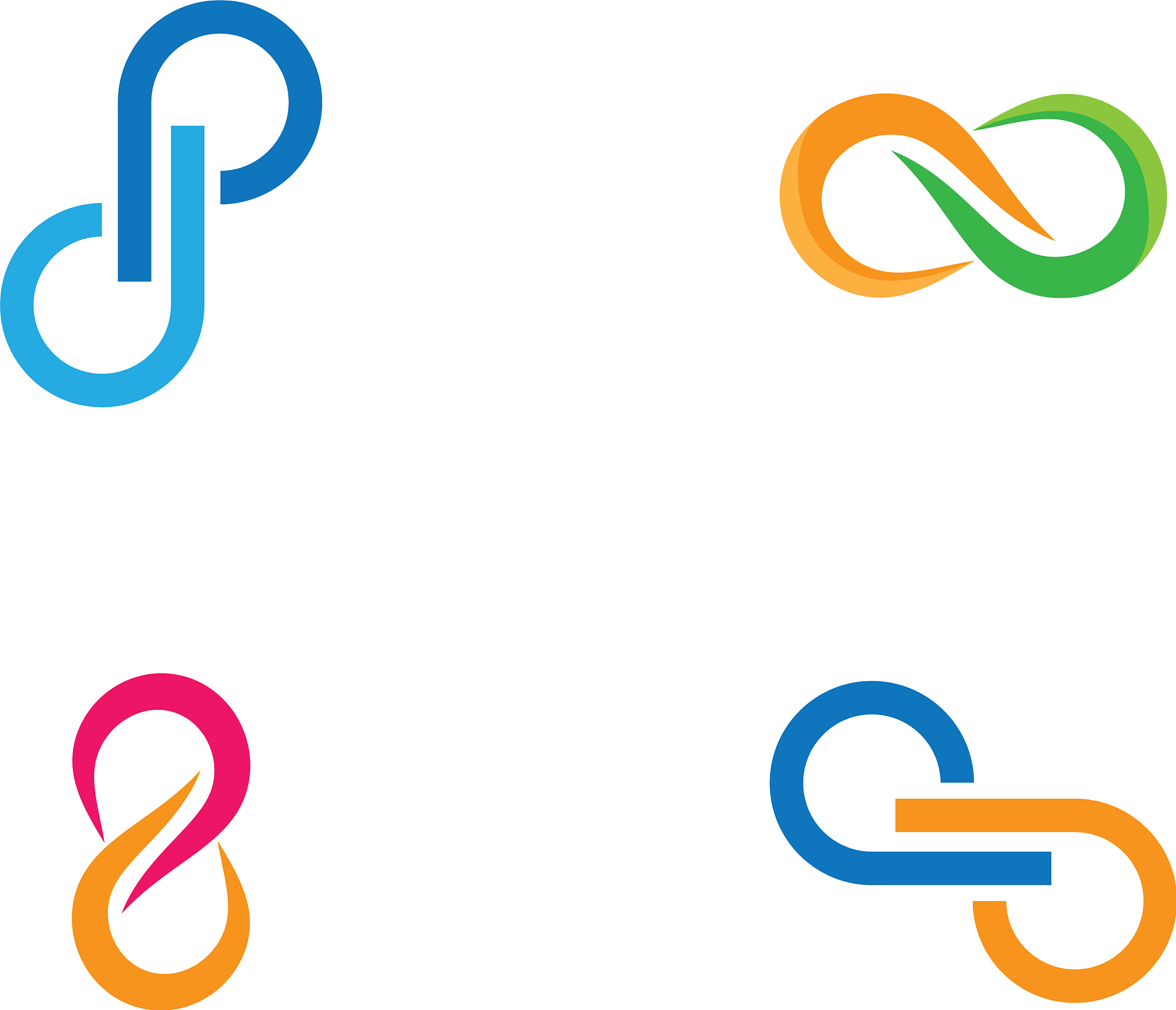 corporate logo template icon design