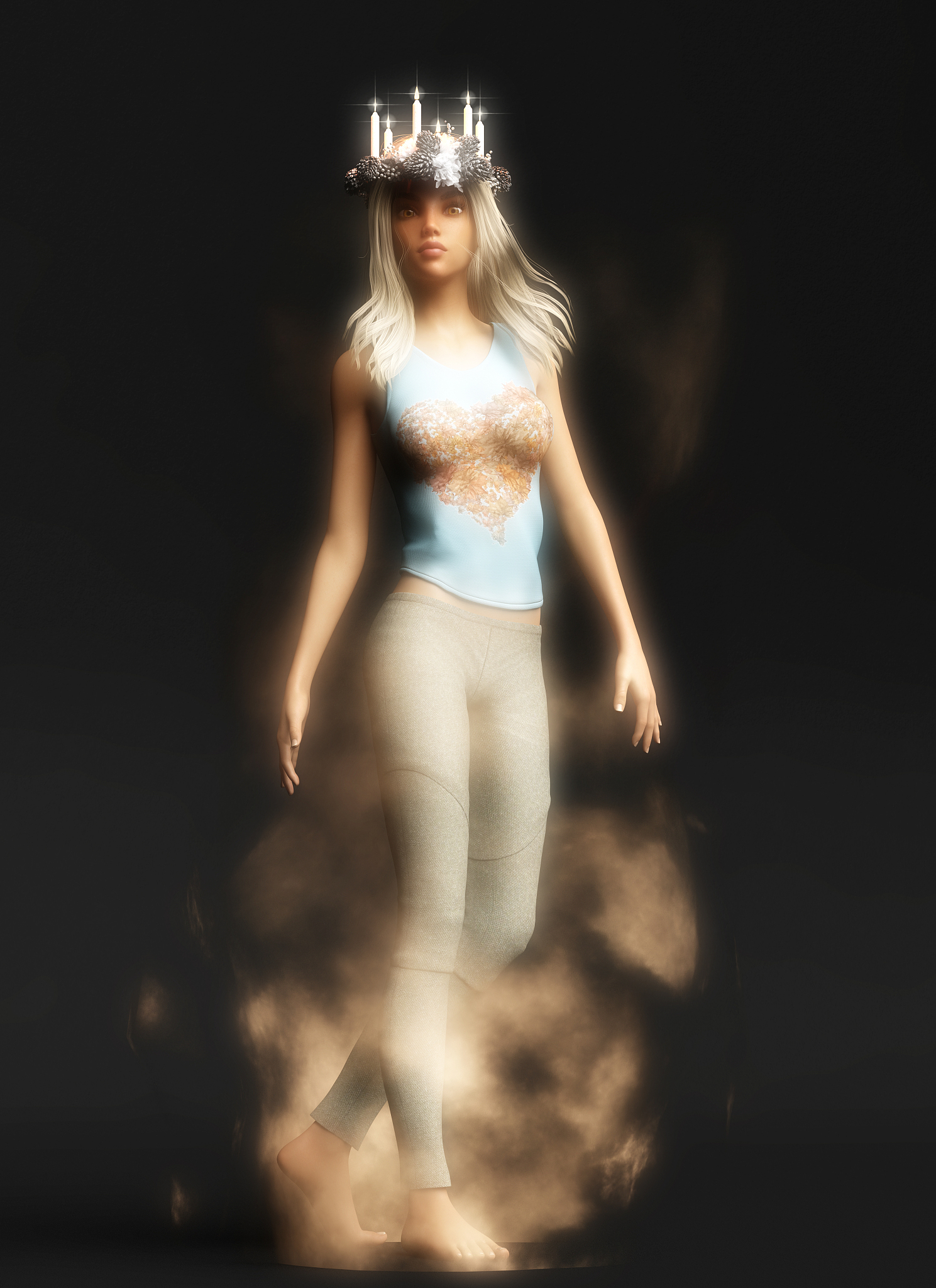 需要一幅画齐腰高的一位异国情调的美丽高加索女性在海滩上穿着时尚服装的肖像完美的细节脸带圆形虹膜的详细对称淡褐色眼睛逼真、令人惊叹的逼真照片3d渲染辛烷值渲染错综复杂的细节电影化在艺术站上流行等距居中的嘻哈封面照片令人敬畏的全彩手绘深色粗糙muchaklimterte 12k高清电影氯丁橡胶behance竞赛获胜者非平面上的肖像风格化的数字艺术流畅超高清8k虚幻的引擎5超清晰的焦点复杂的艺术杰作不祥