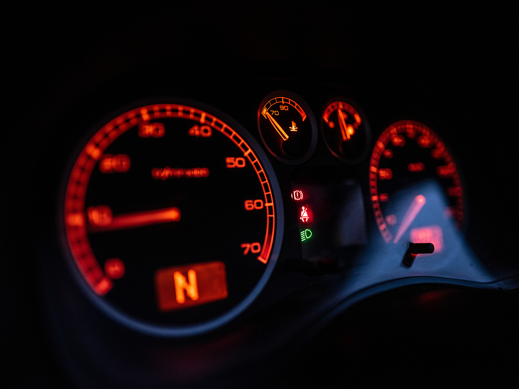 car dashboard