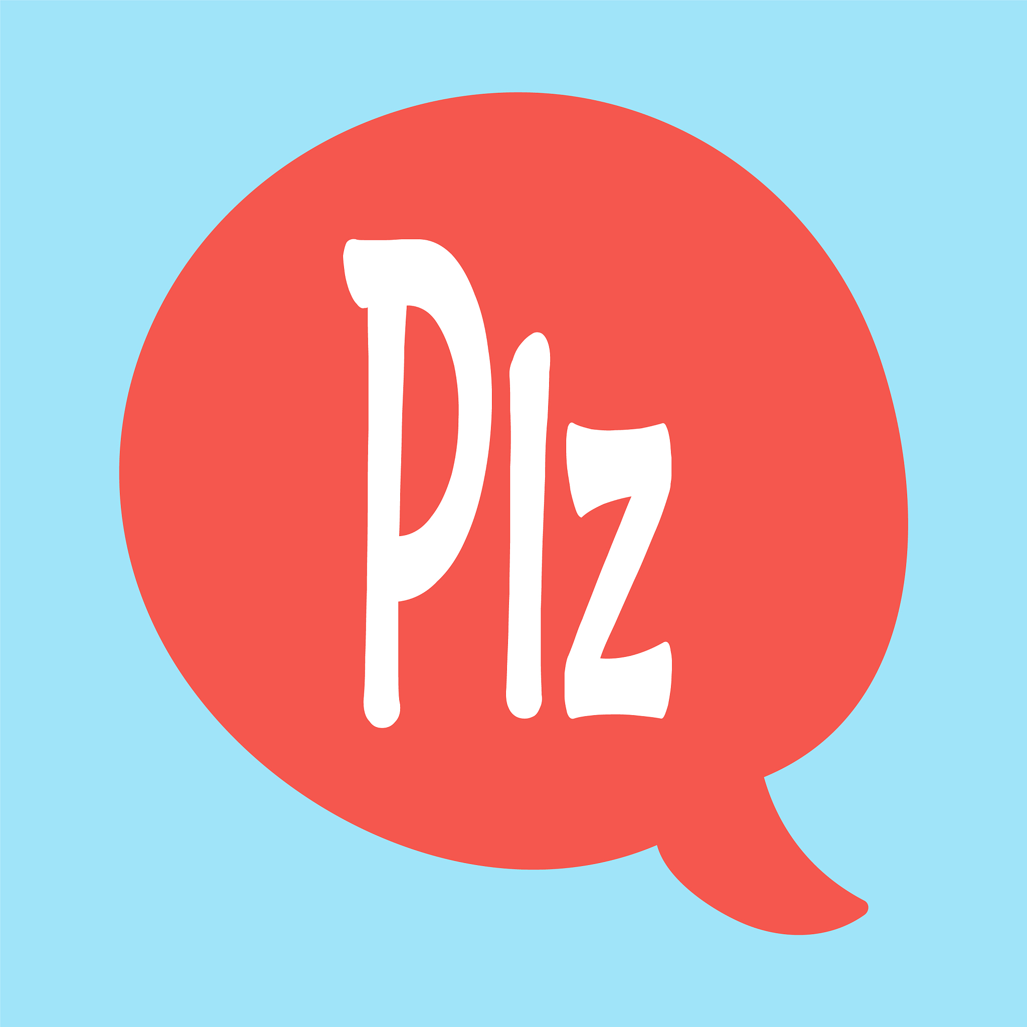 chat bubbles design with typography