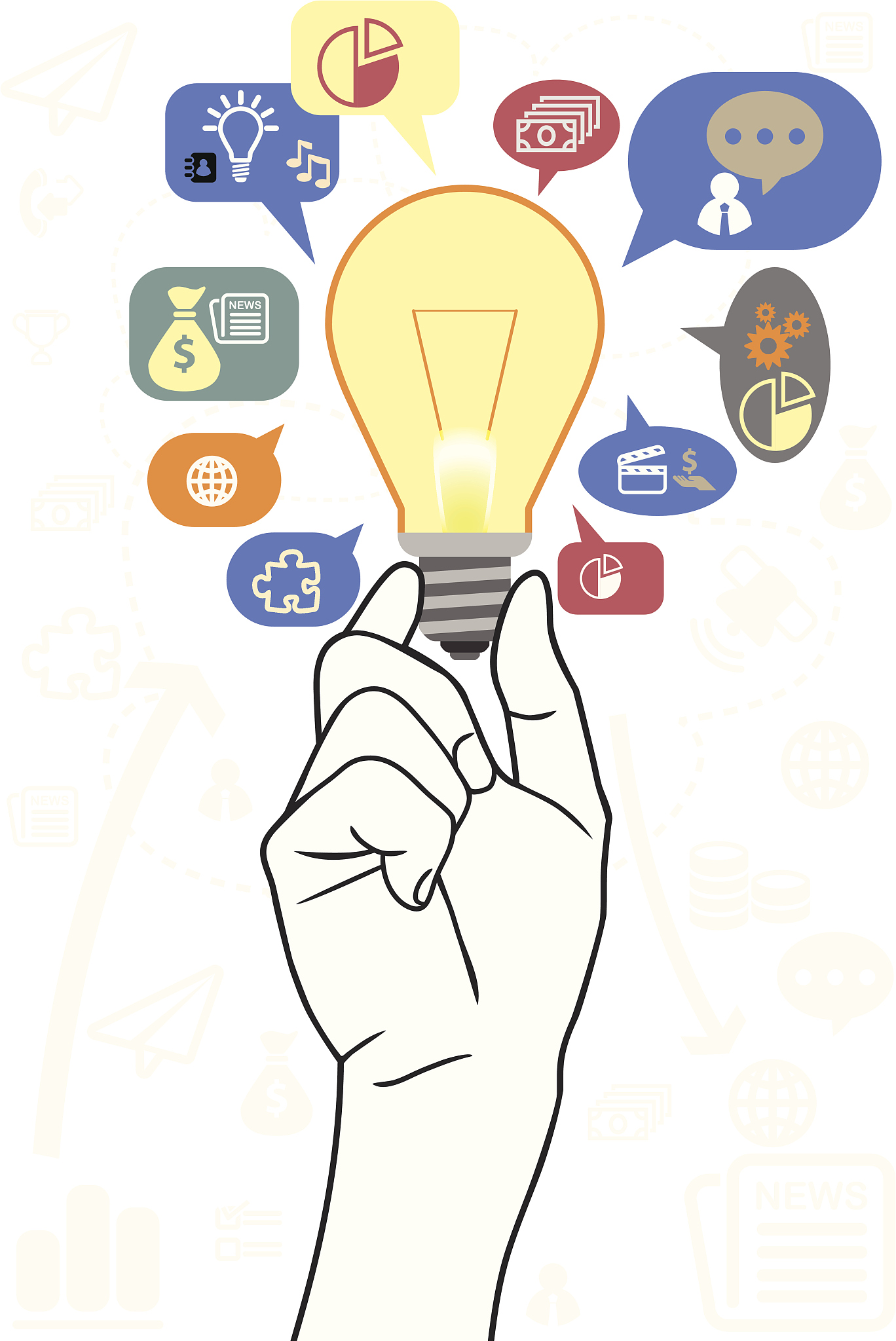 showing idea