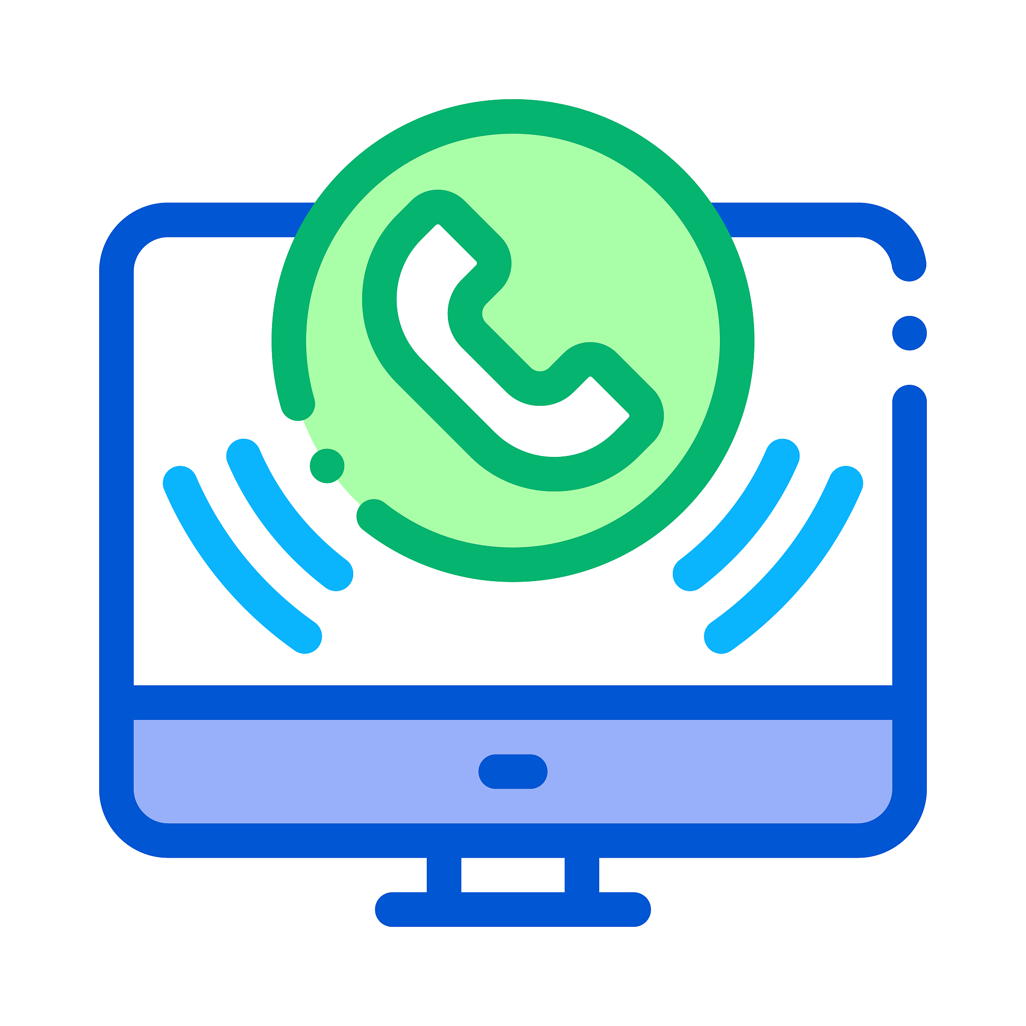 computer icon vector outline illustration