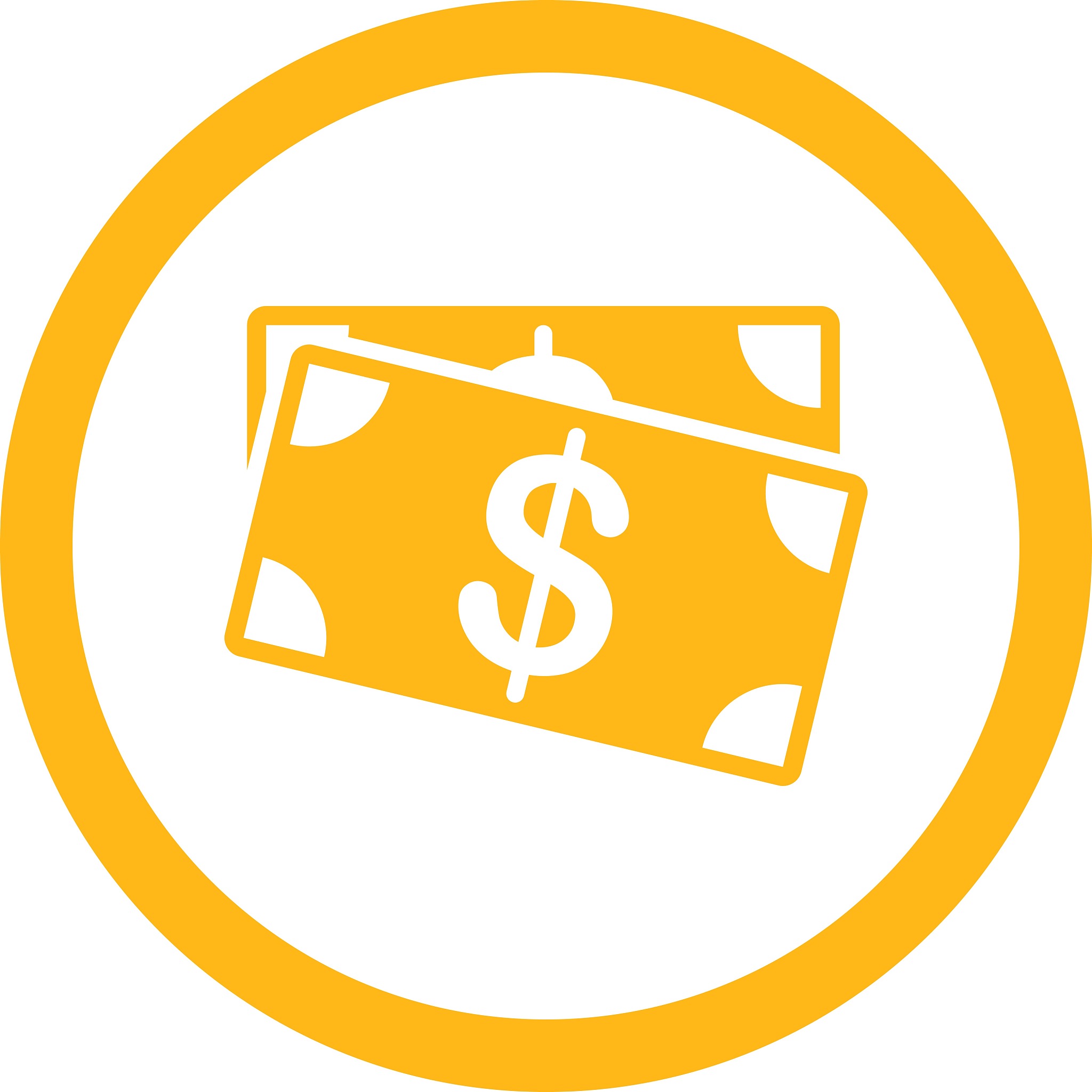 dollar banknotes icon