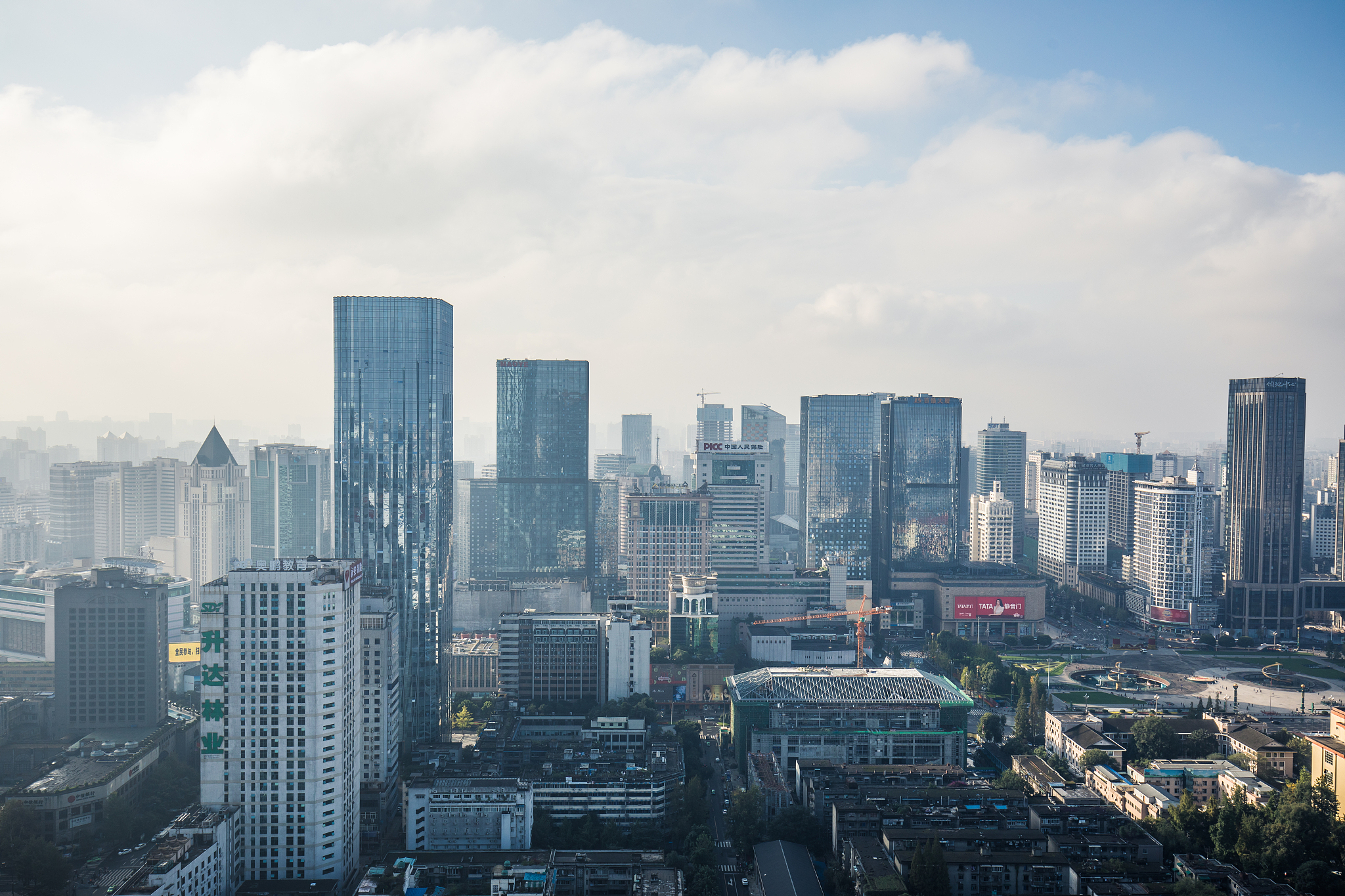 chengdu skyline