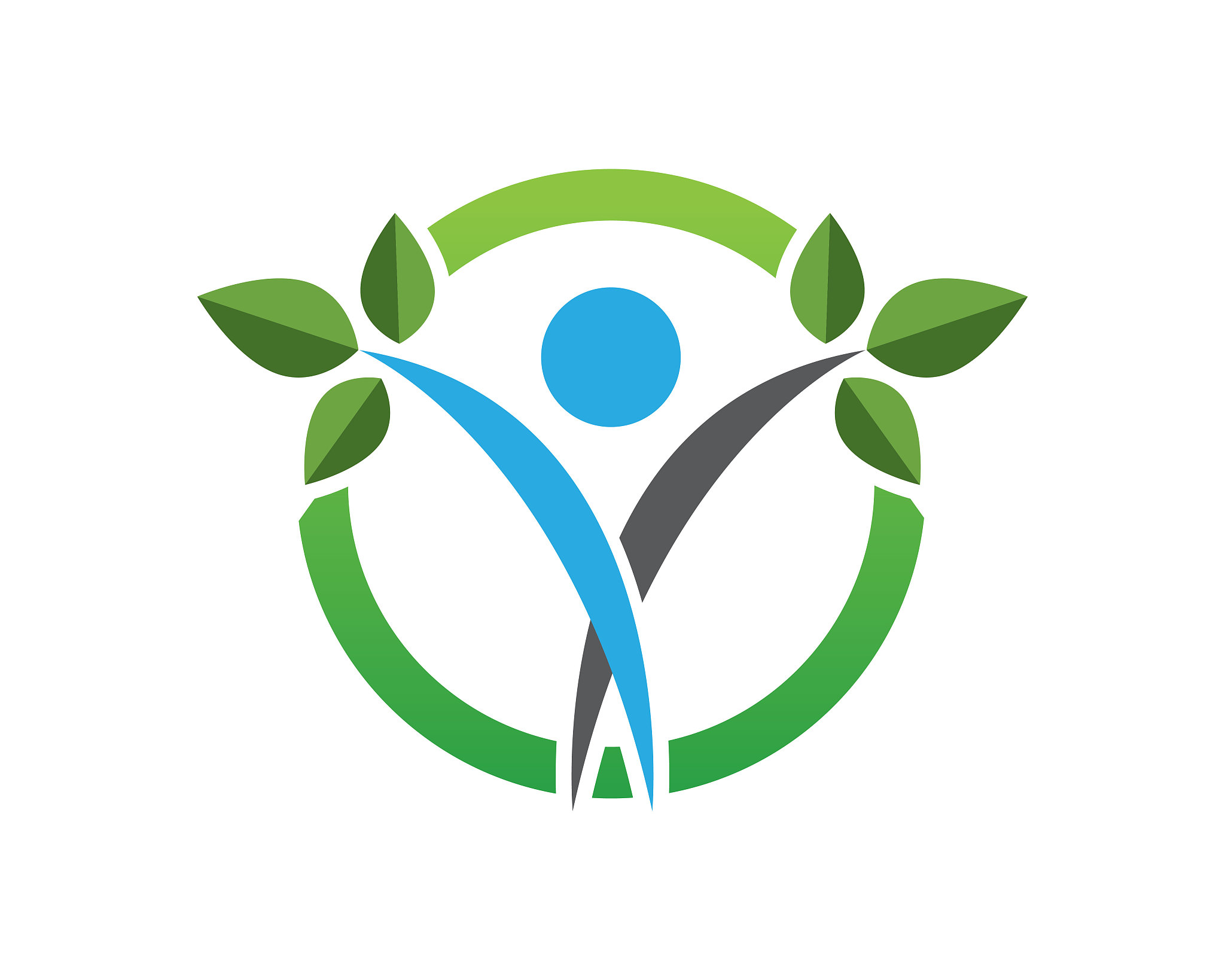 health success people care logo and symbols template