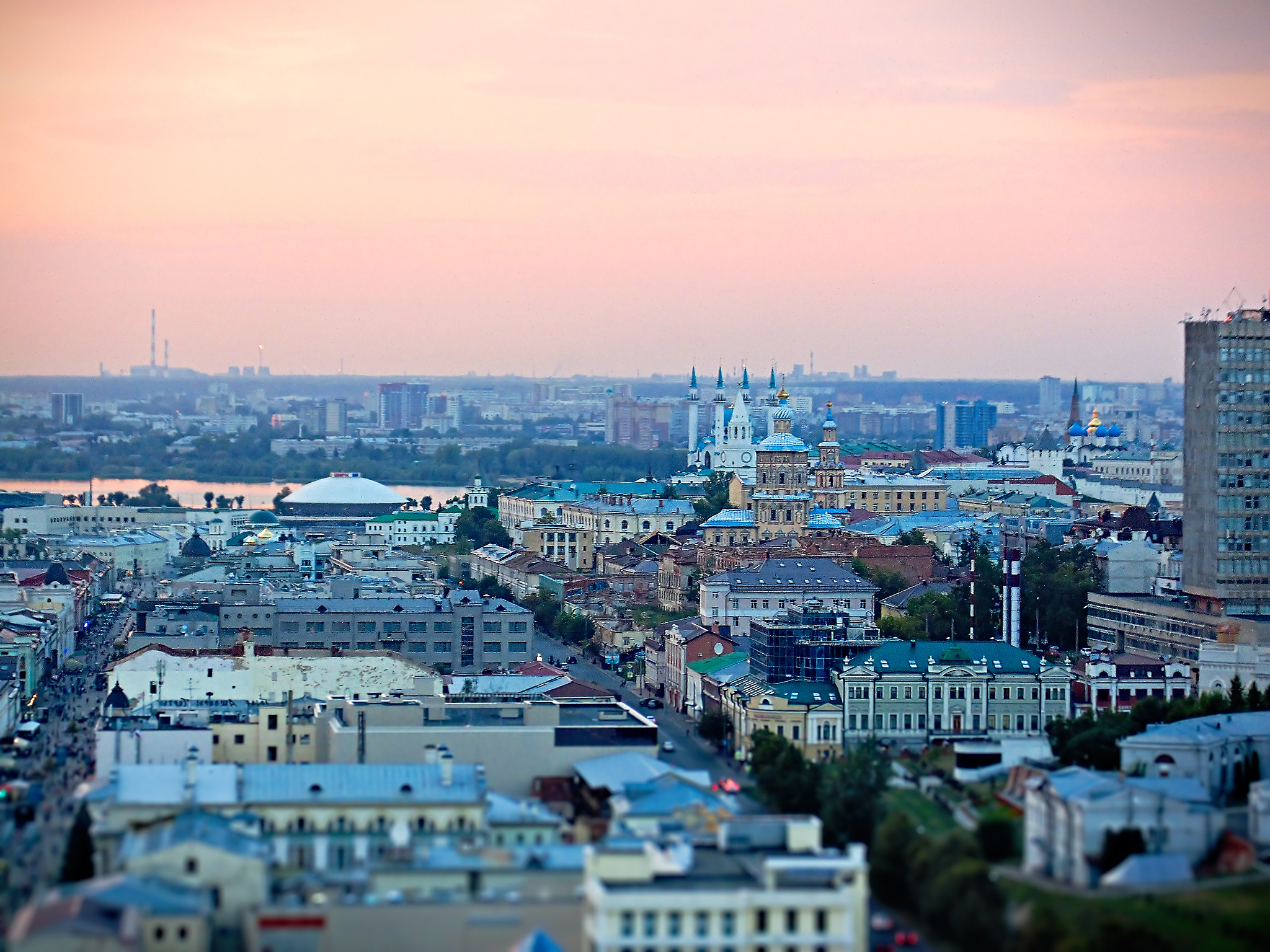 evening city