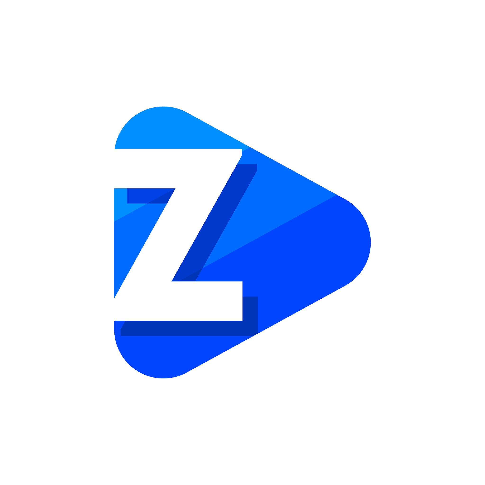 logo letter z triangle