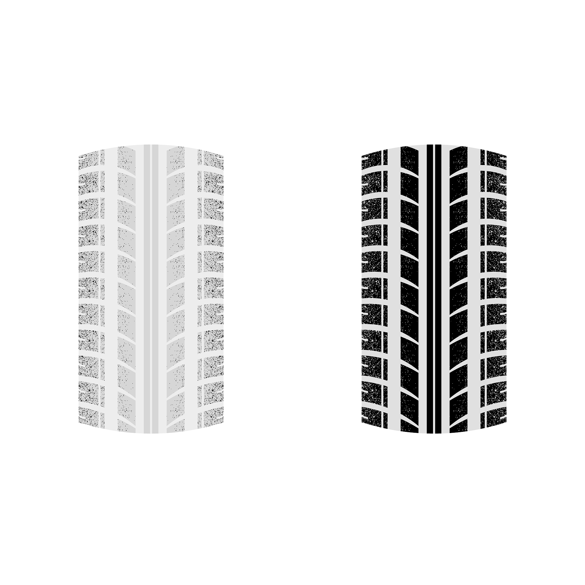 two tire tracks