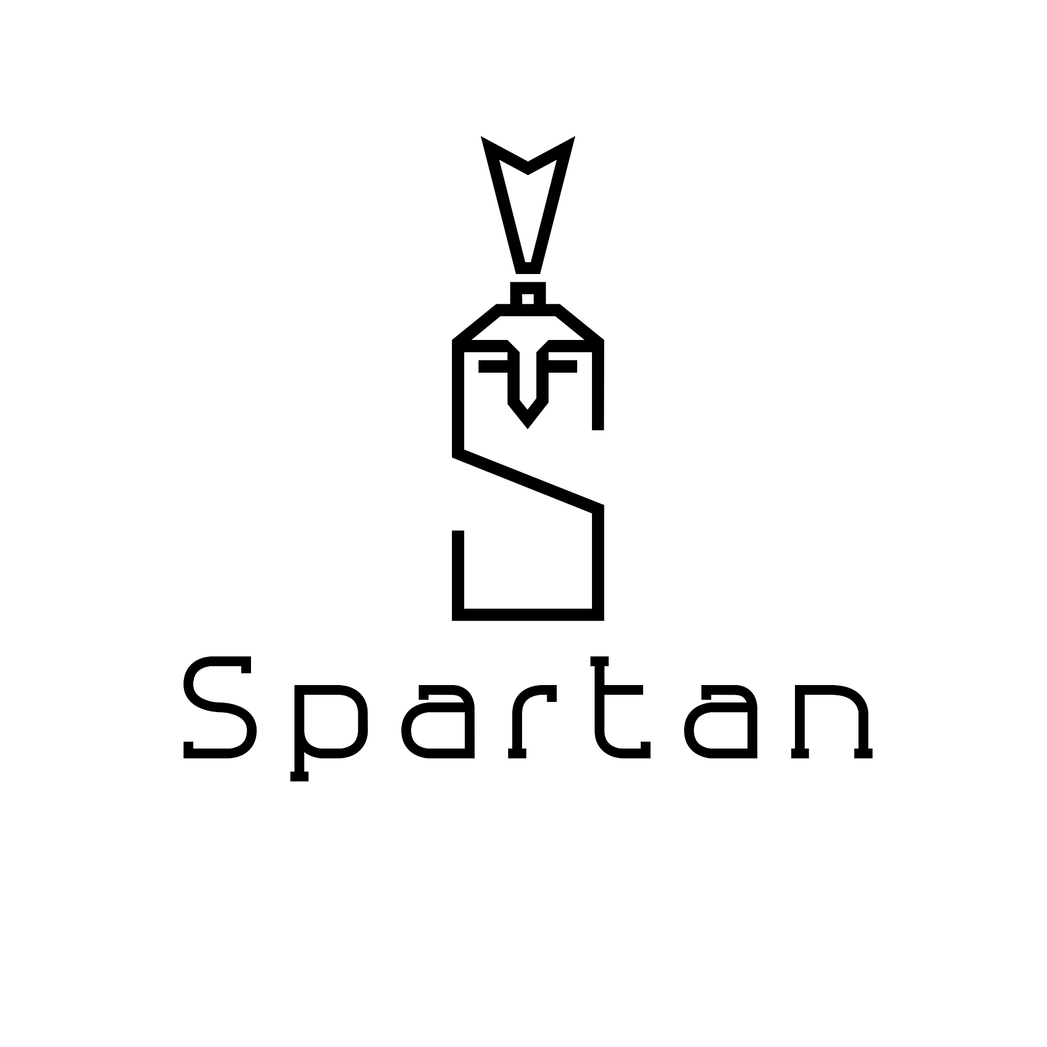 spartan warrior monogram