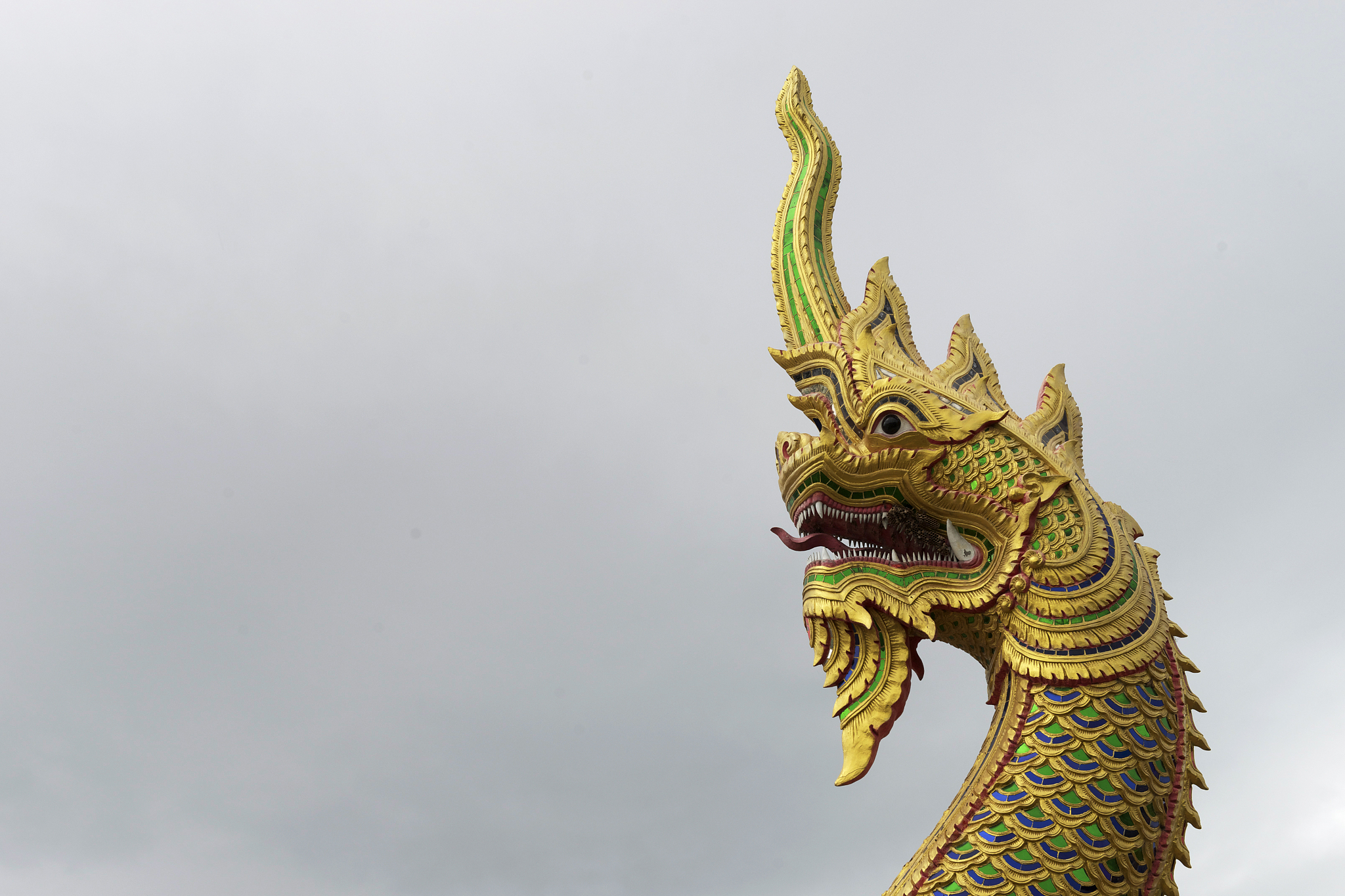 dragon at thailand temple