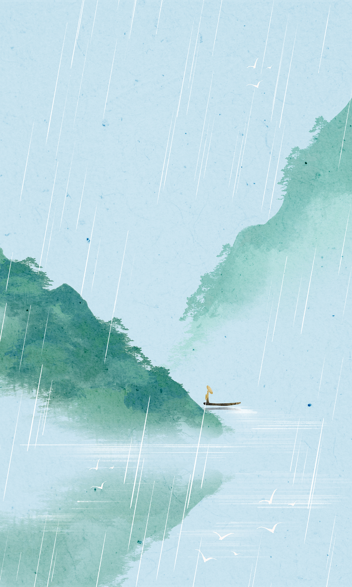 唐宋时期描写雨水的诗词