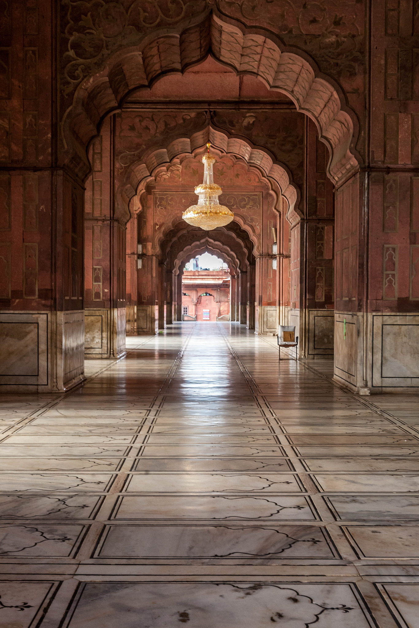 jama masjid, delhi, india