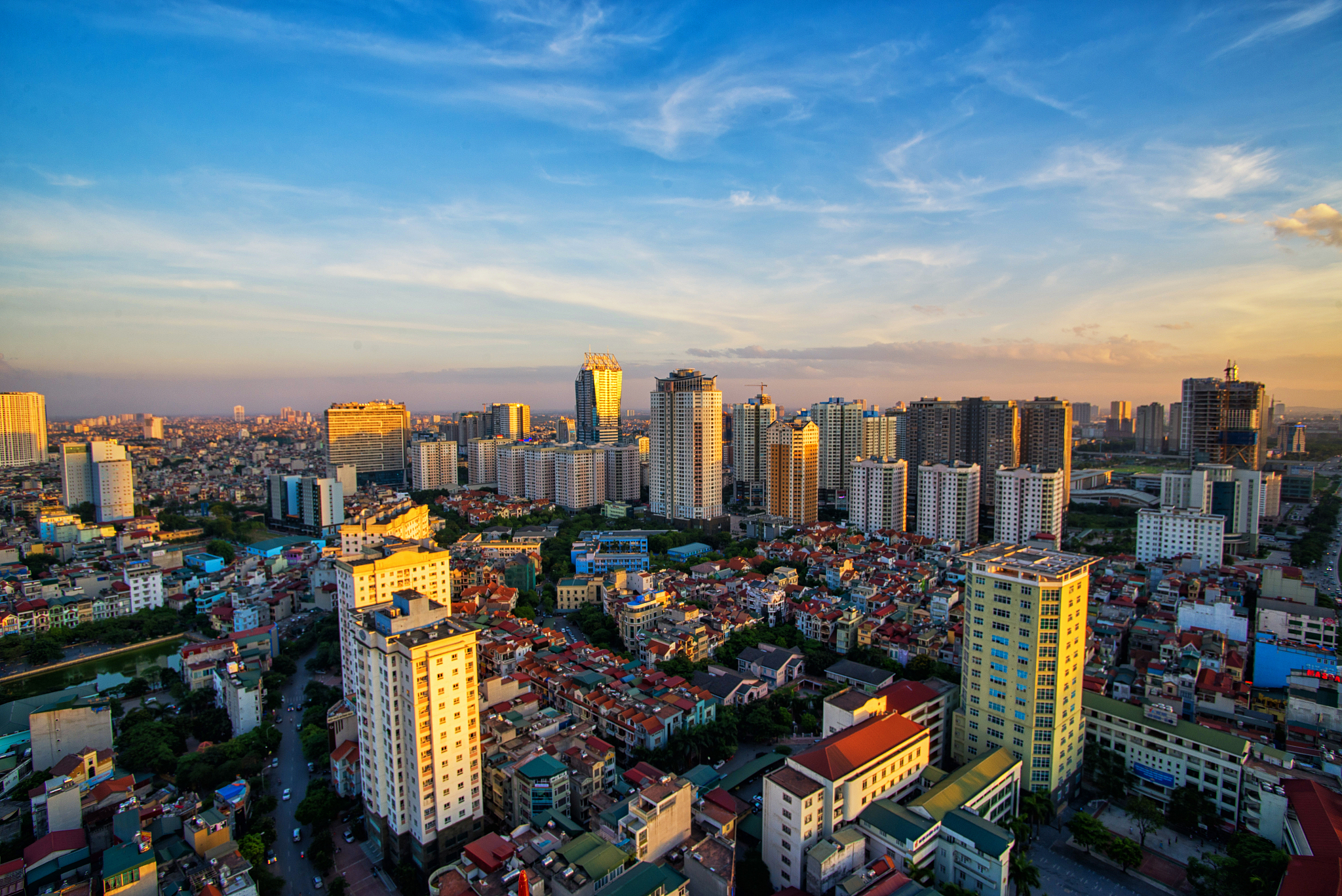 hanoi skyline cityscape