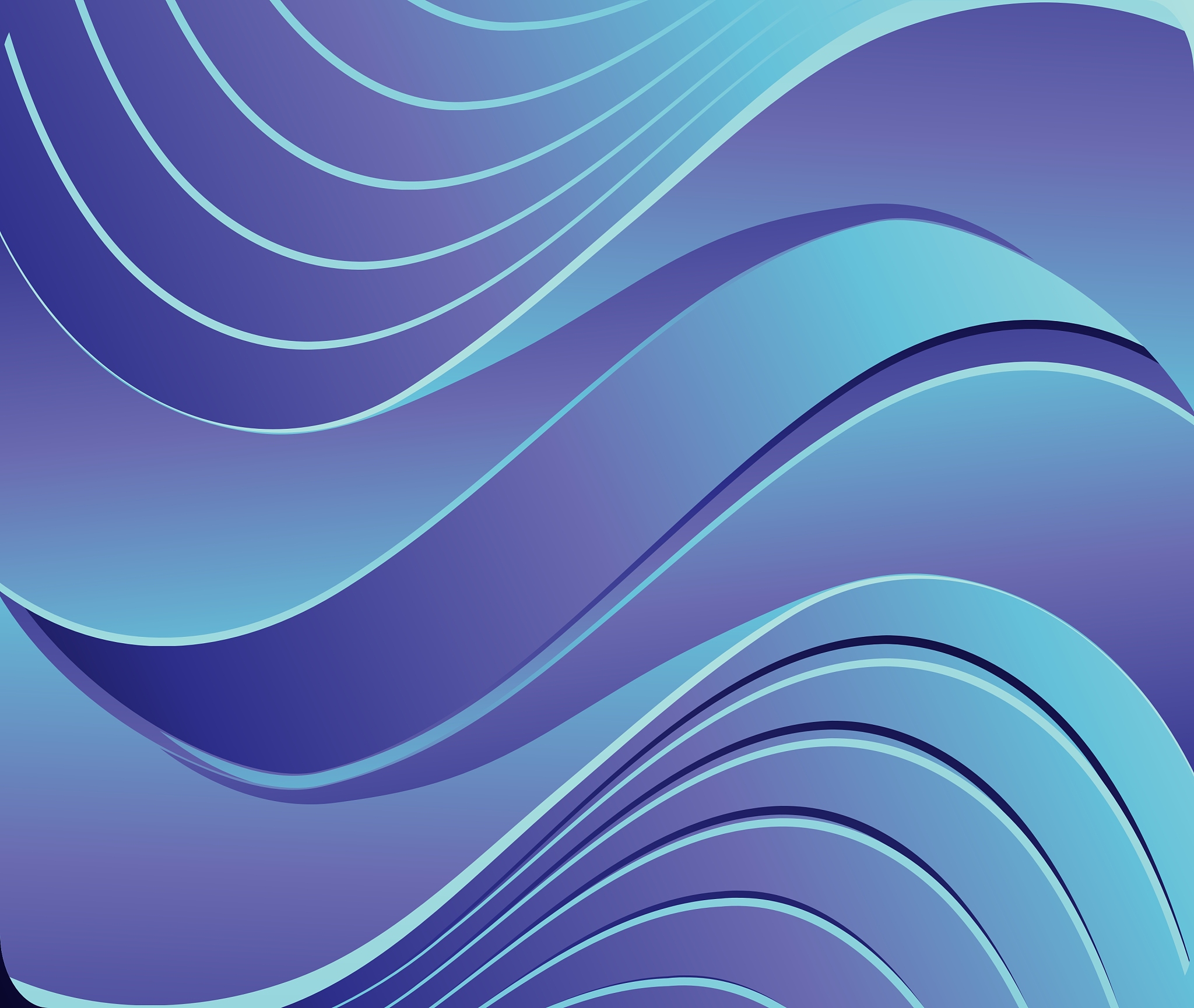 wave abstract background blue color