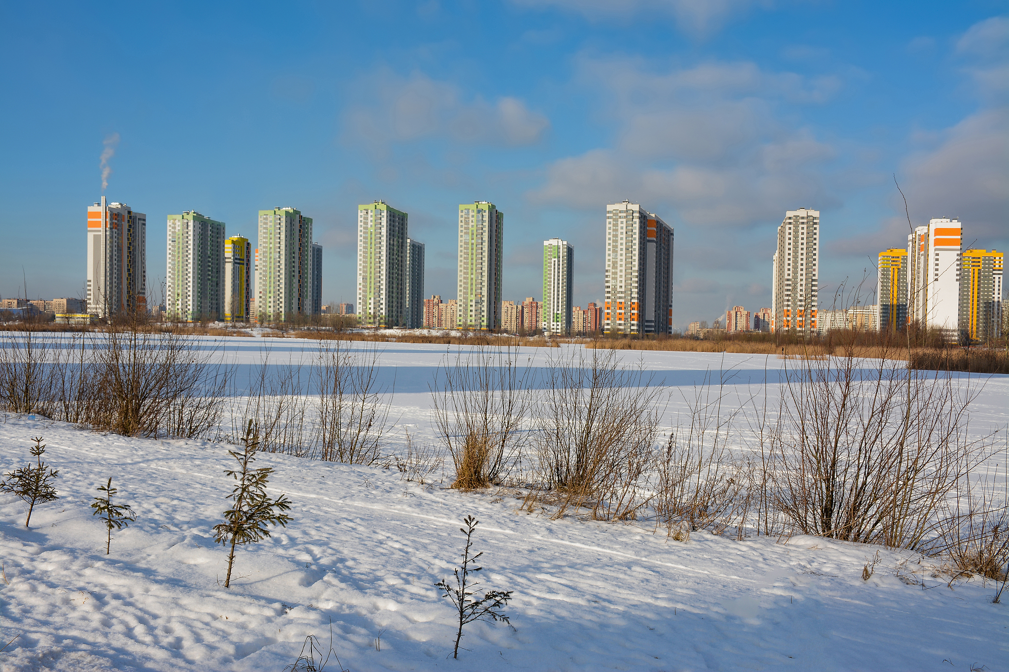 a new residential district