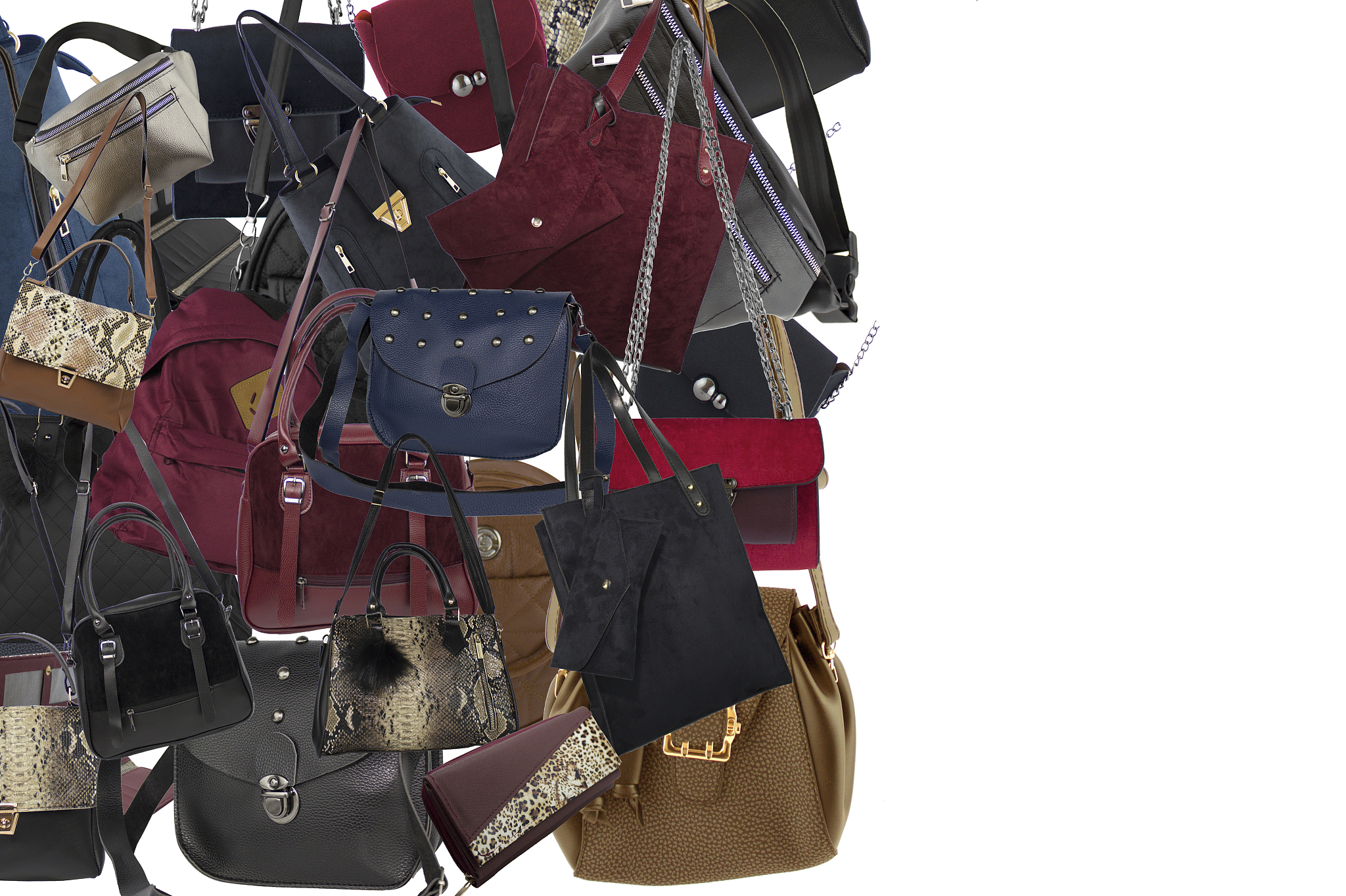 too many womans bag