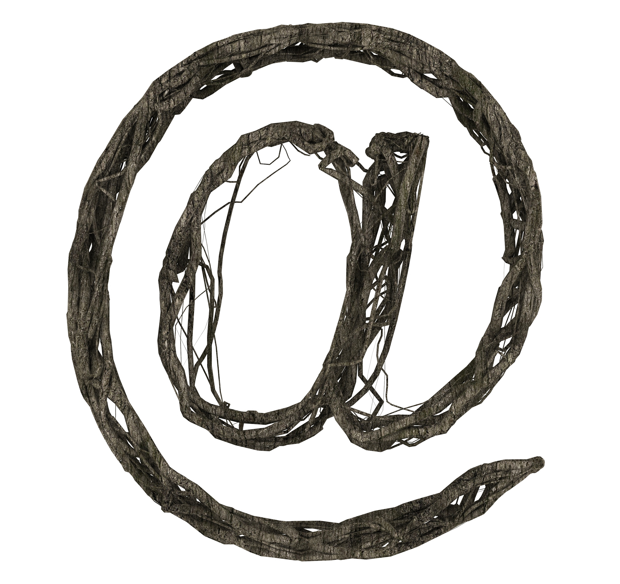 brown root font