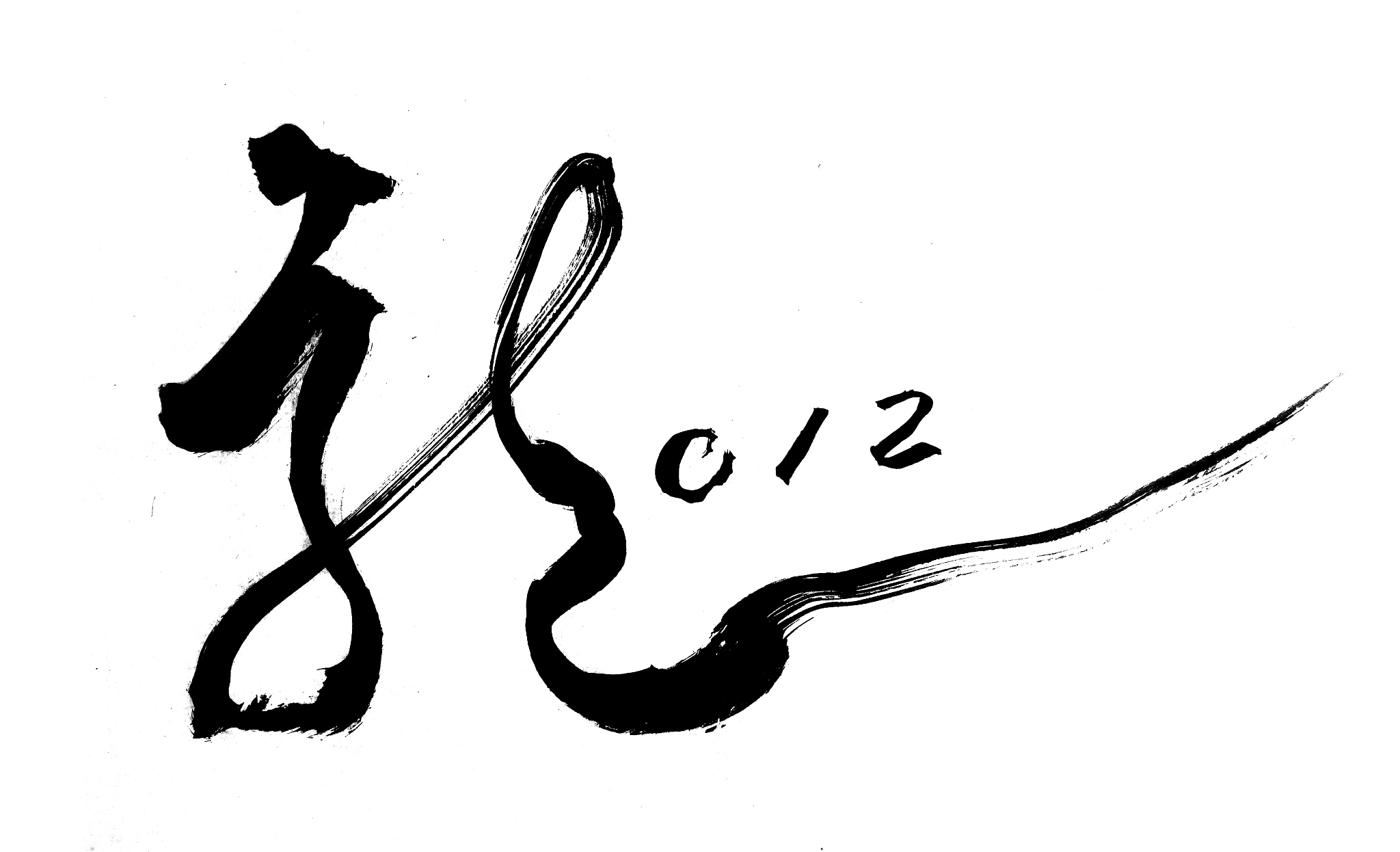 chinese calligraphy for the year of dragon