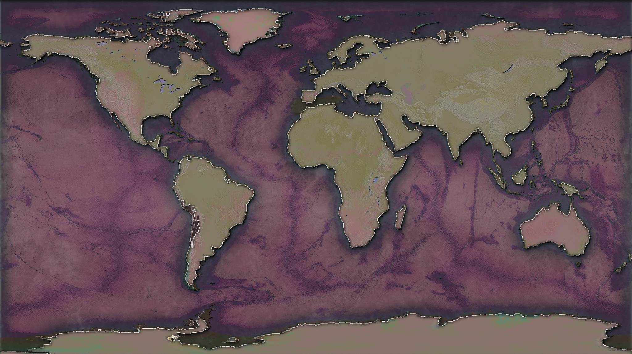 world map illustration