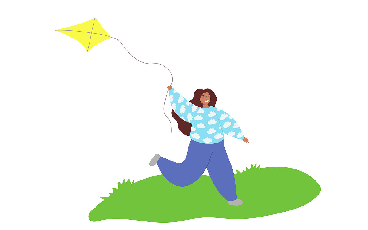 风的故事：小雨和风筝的奇妙旅程