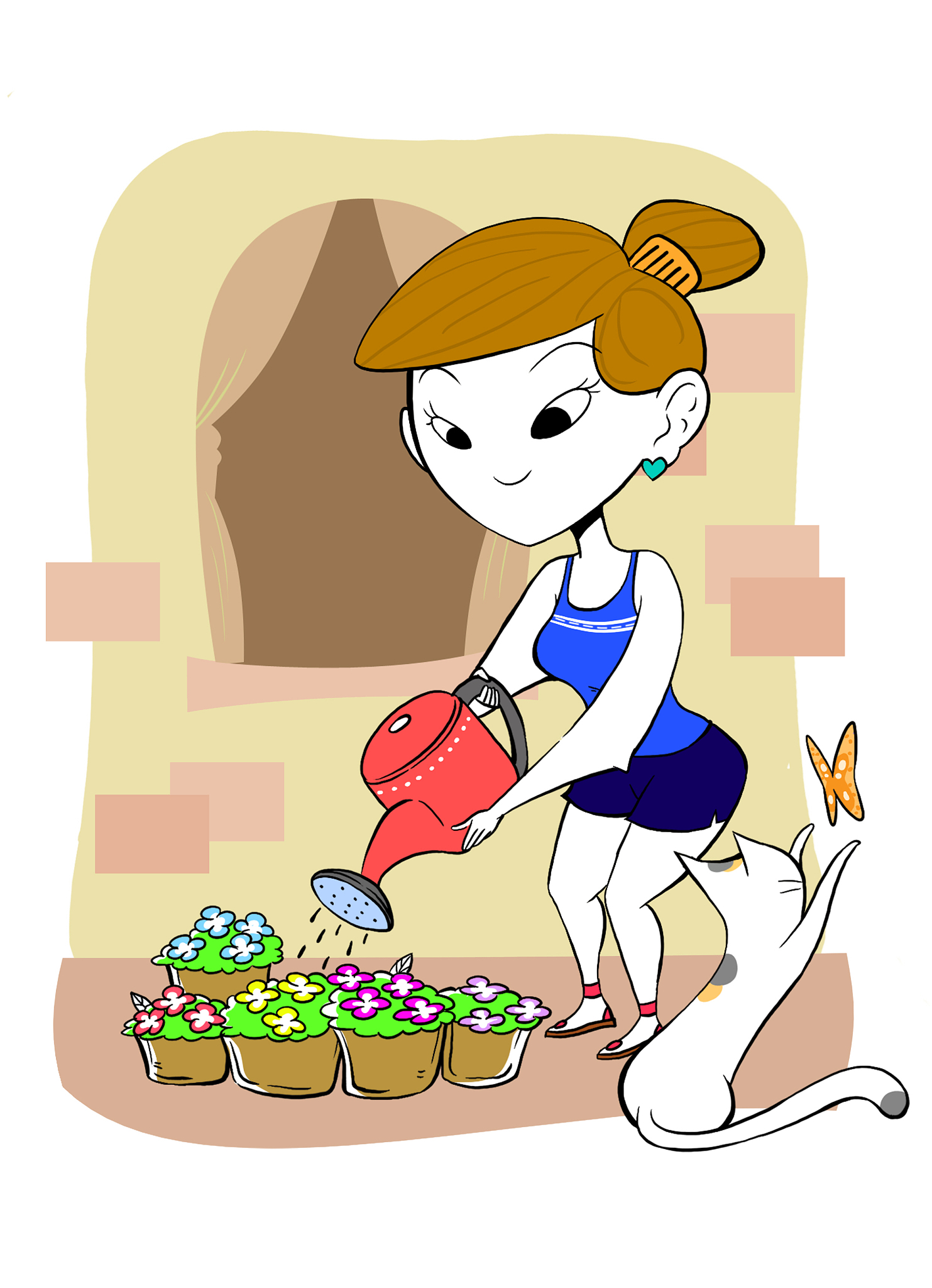 关于一只猫的喜剧故事