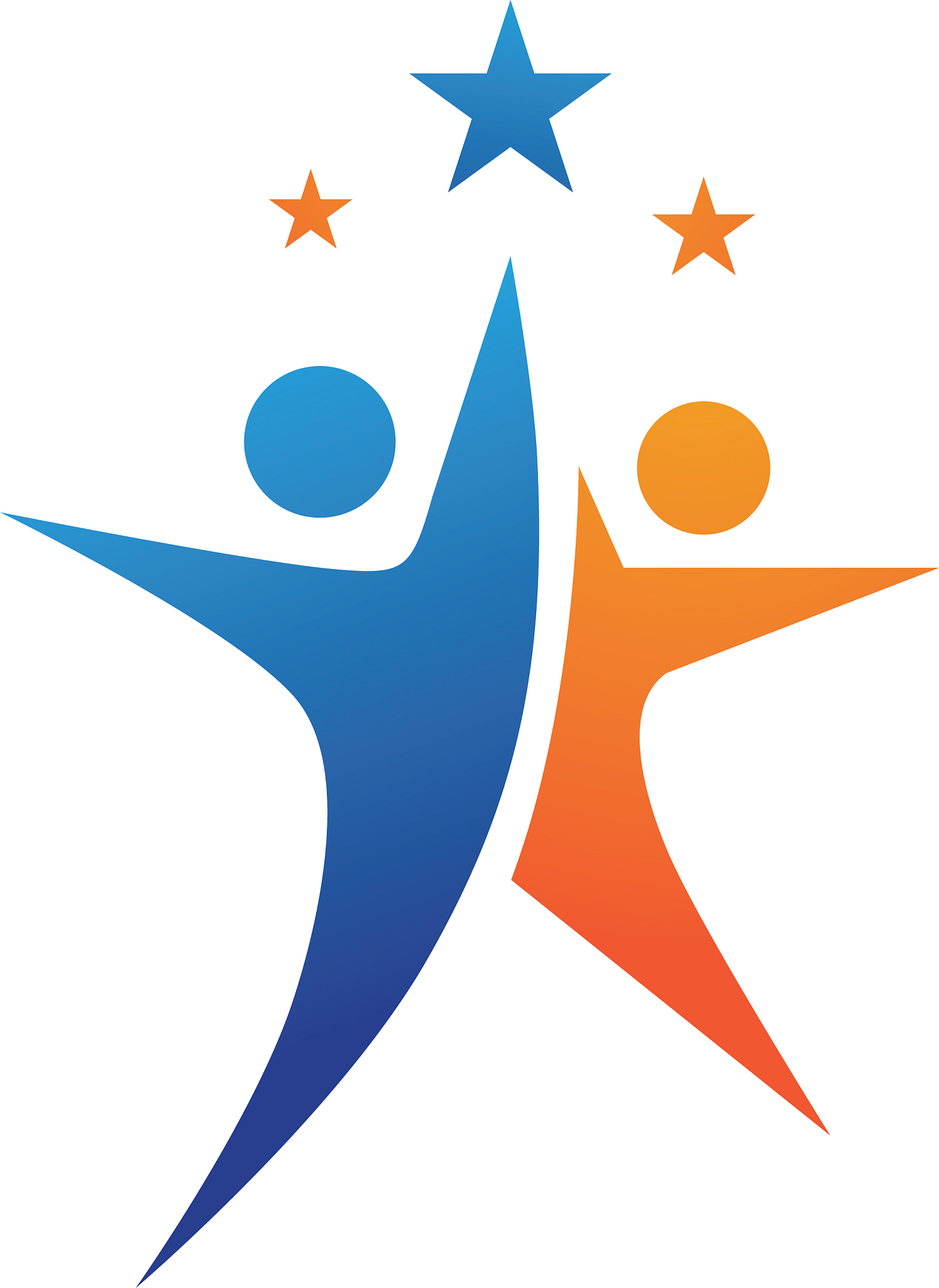 star logo people success template