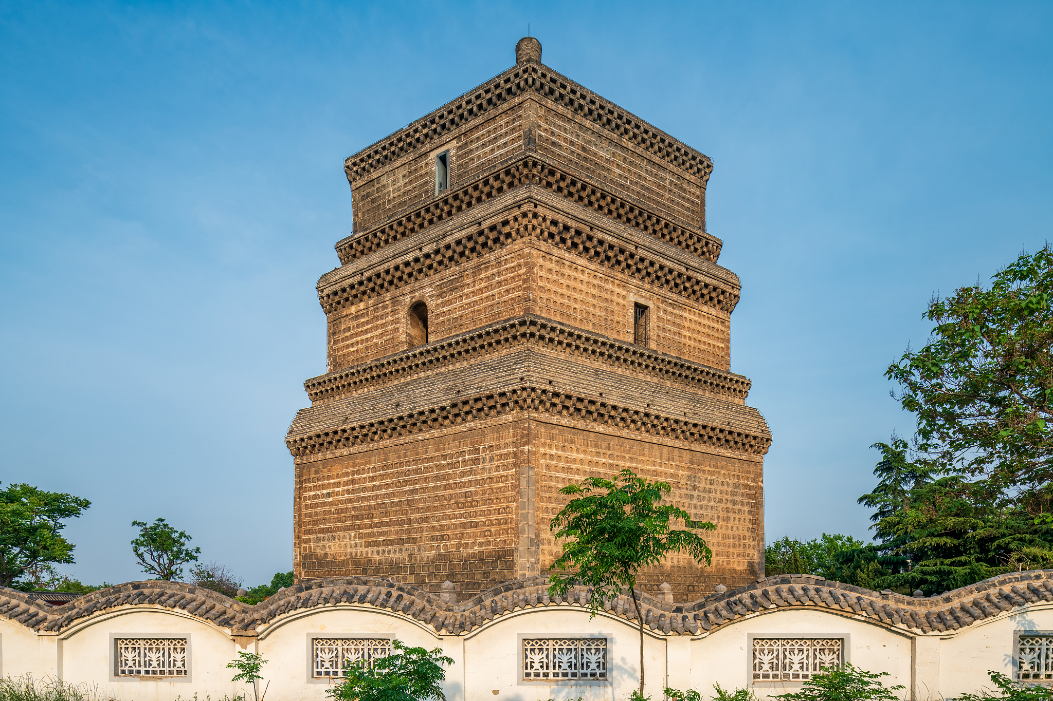 河南开封全国重点文物保护单位北宋繁塔(天清寺塔)