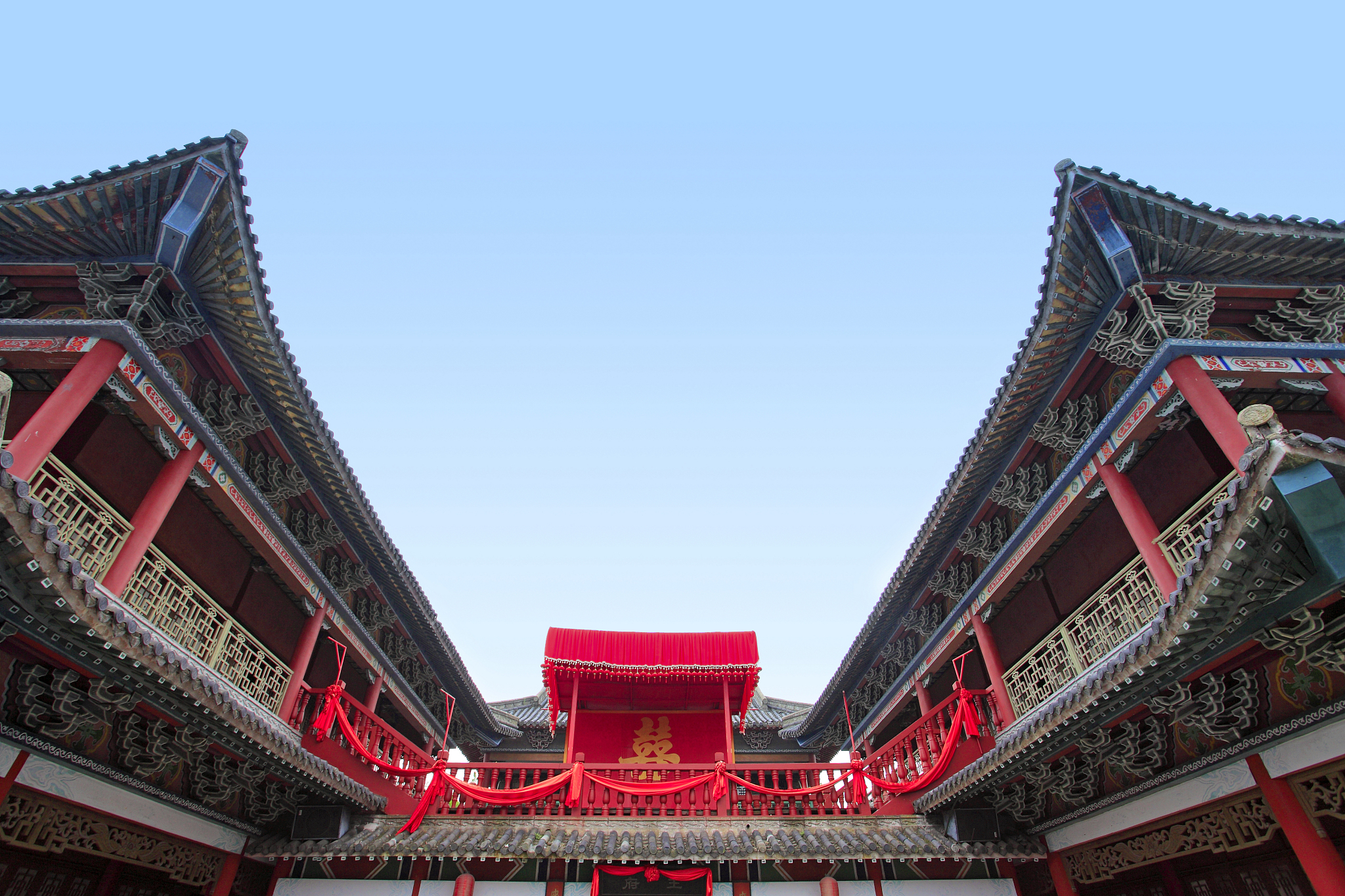 浙江横店宋代仿古建筑