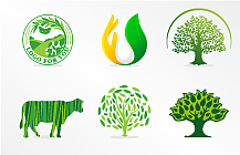 symbol of dairy products natural product organic