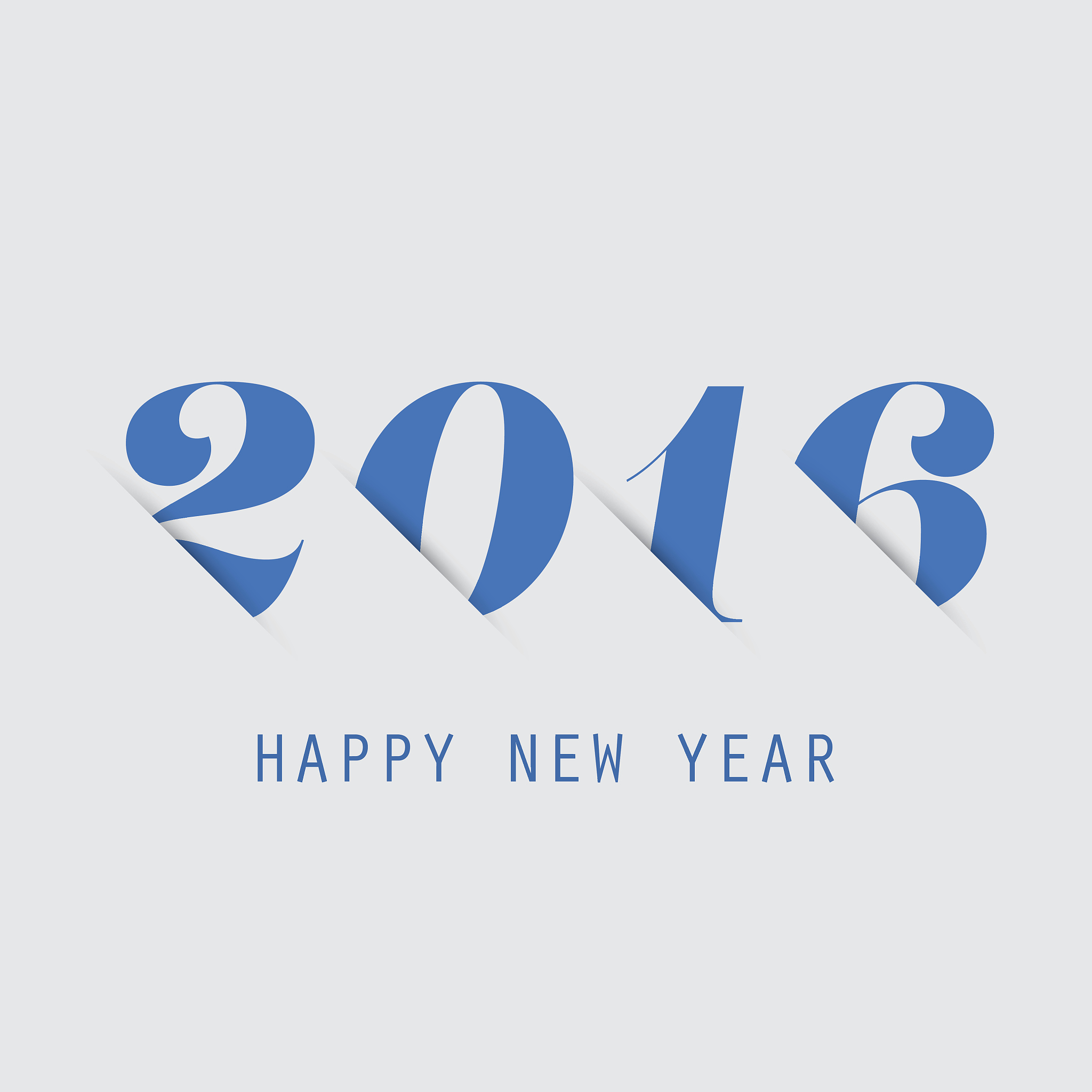 new year card background - 2016