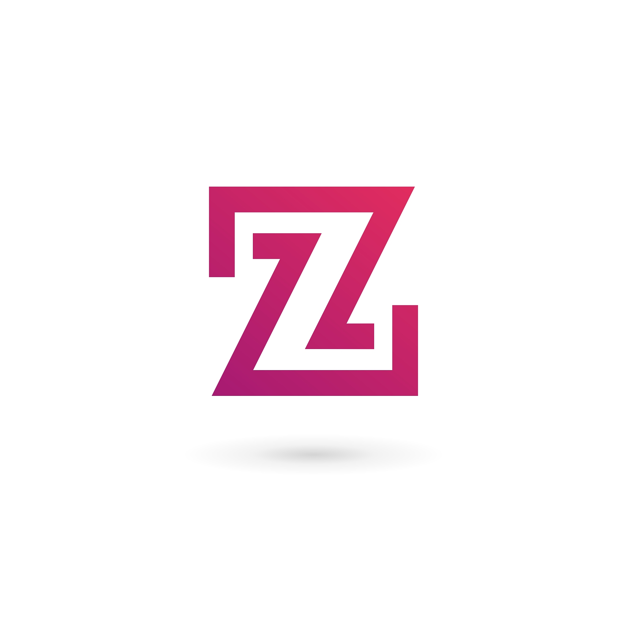 letter z logo icon design template elements