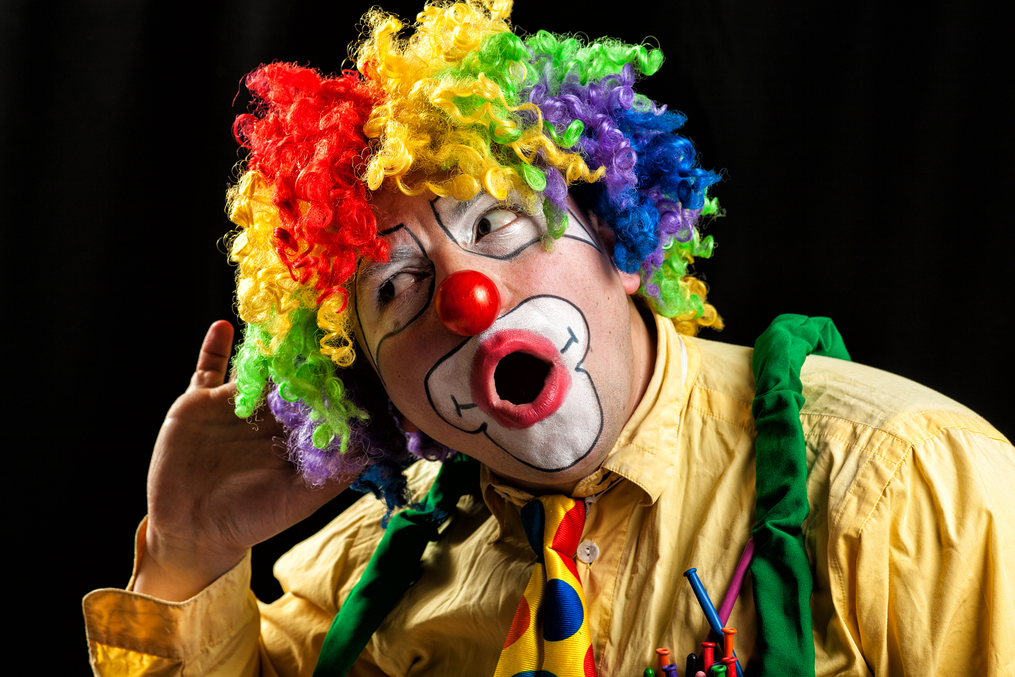 大蔡是个小丑我该怎么鼓励他请写下一篇300字的短文