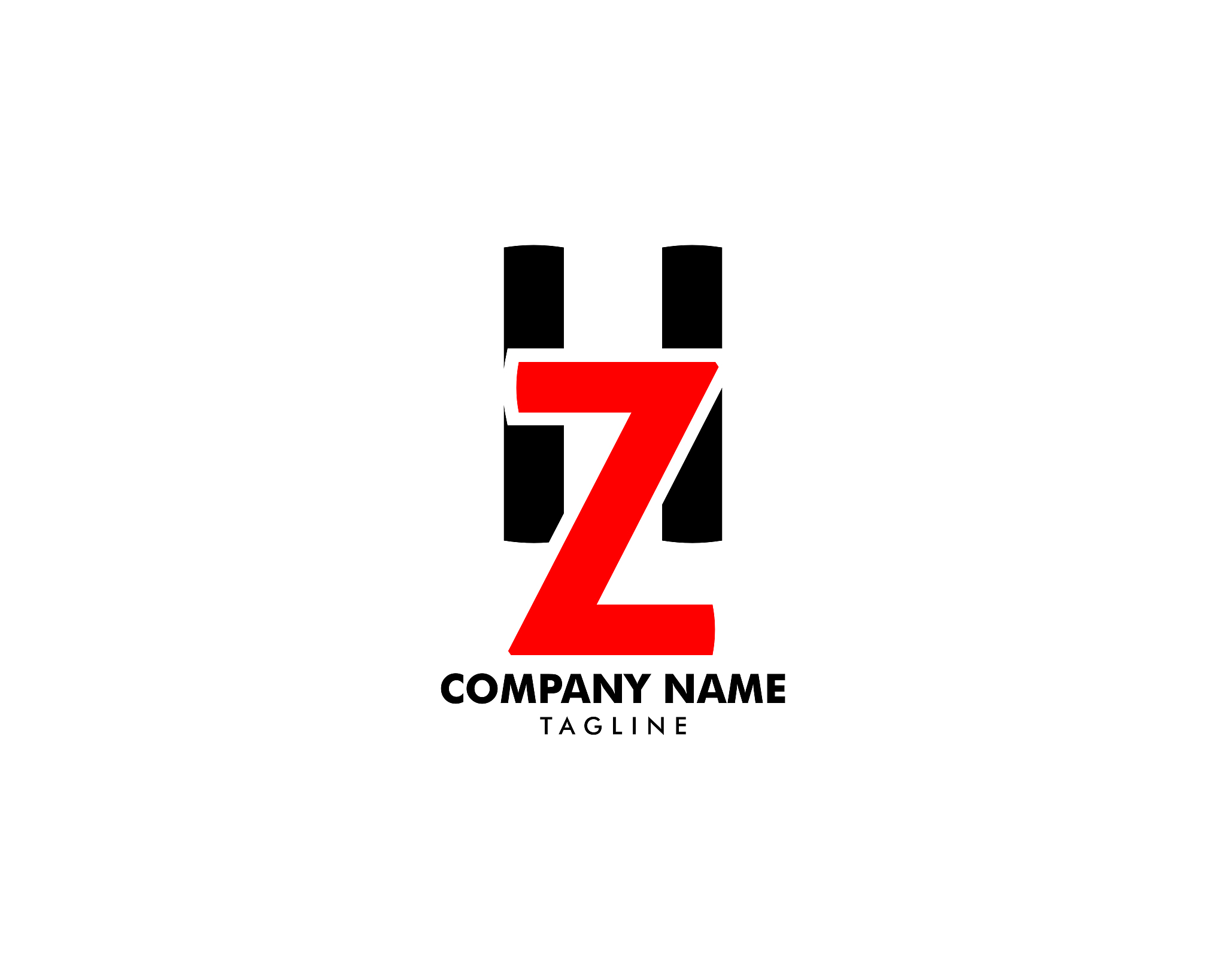initial letter hz   template design