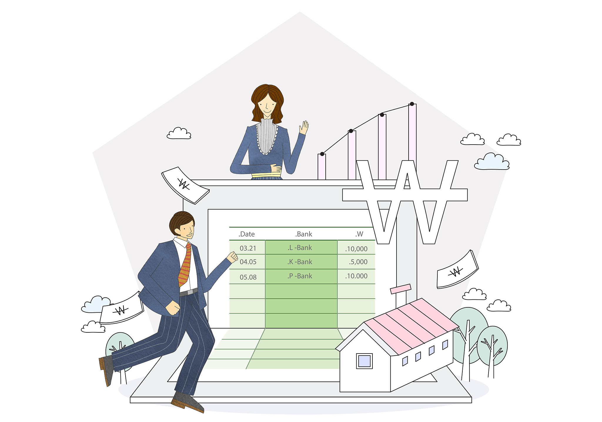 business, finance, banking, insurance, savings, virtual money, i