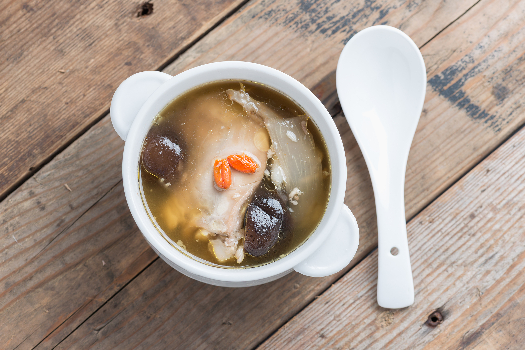 chicken soup.