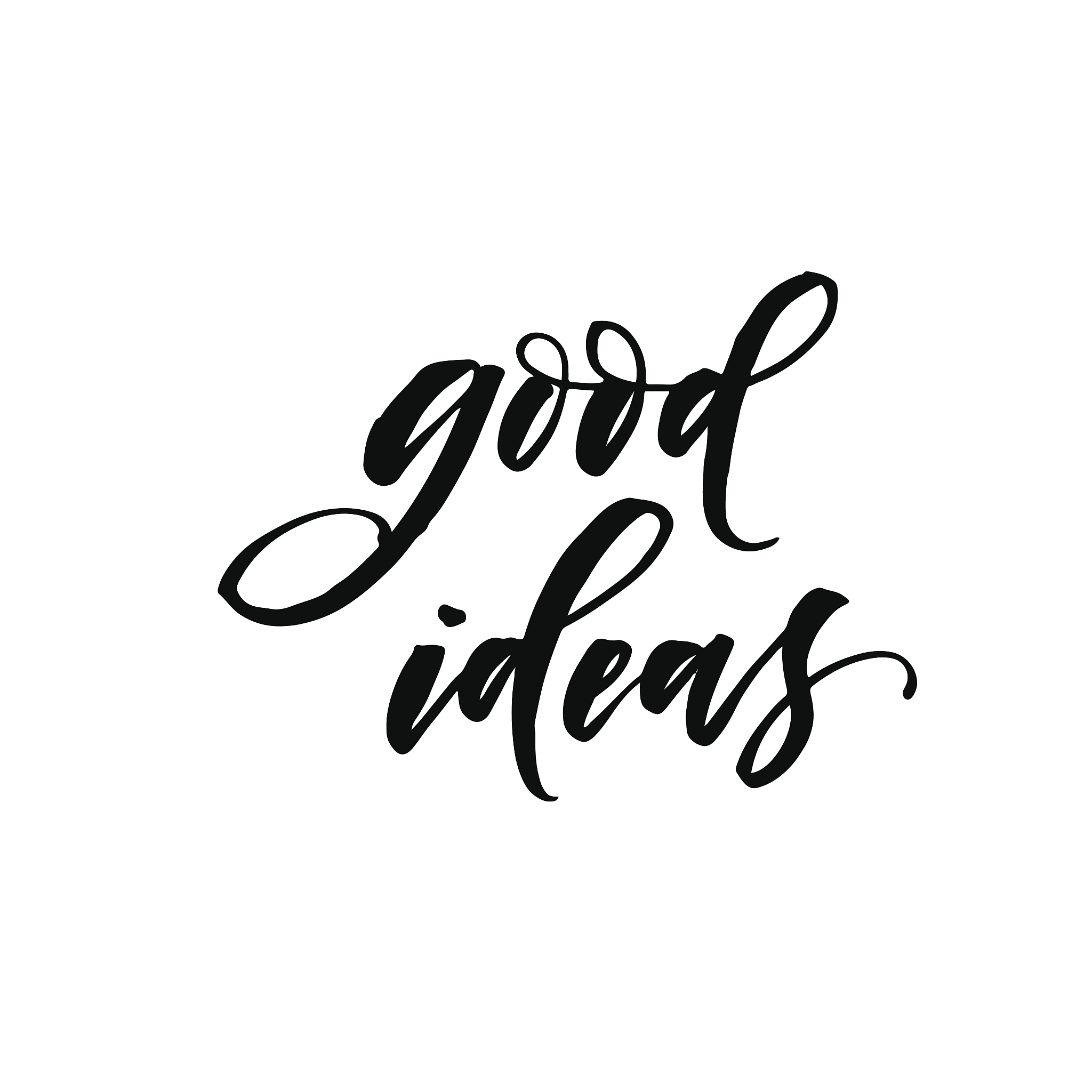 good ideas card.