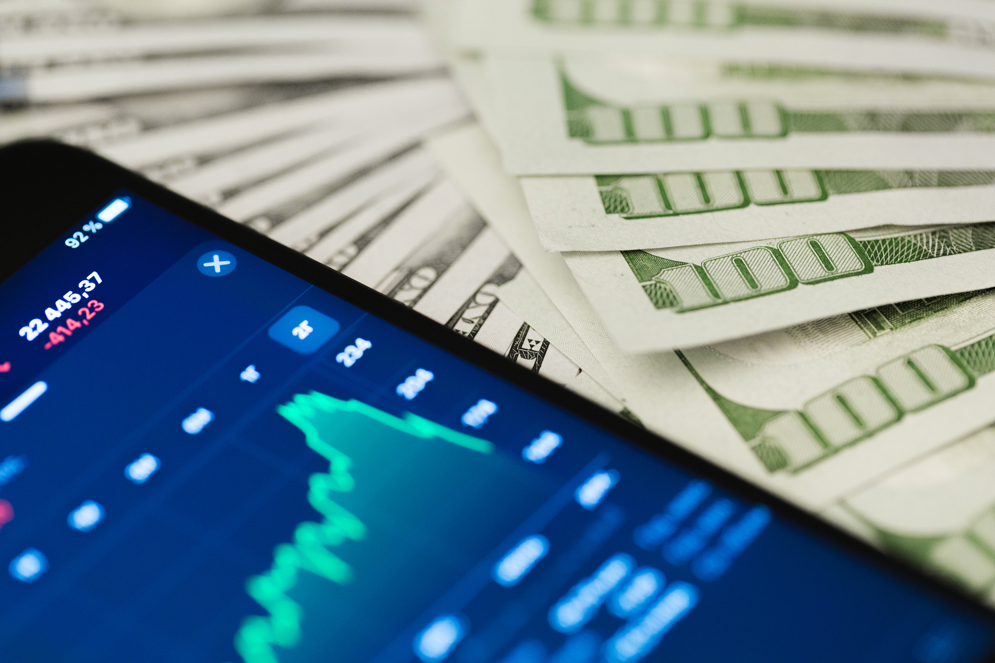 money and graph - image