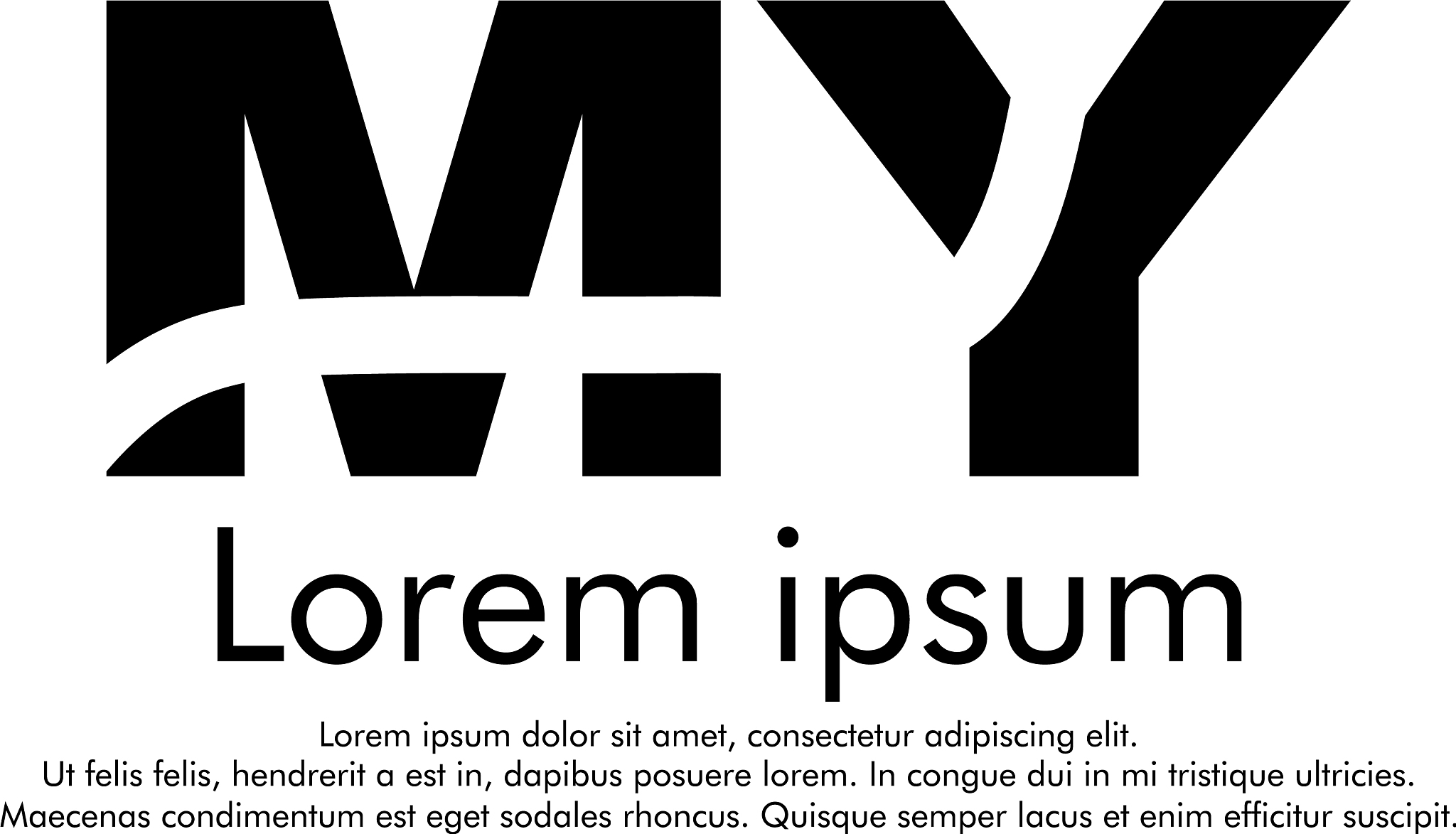 m y my initial abstract logo concept