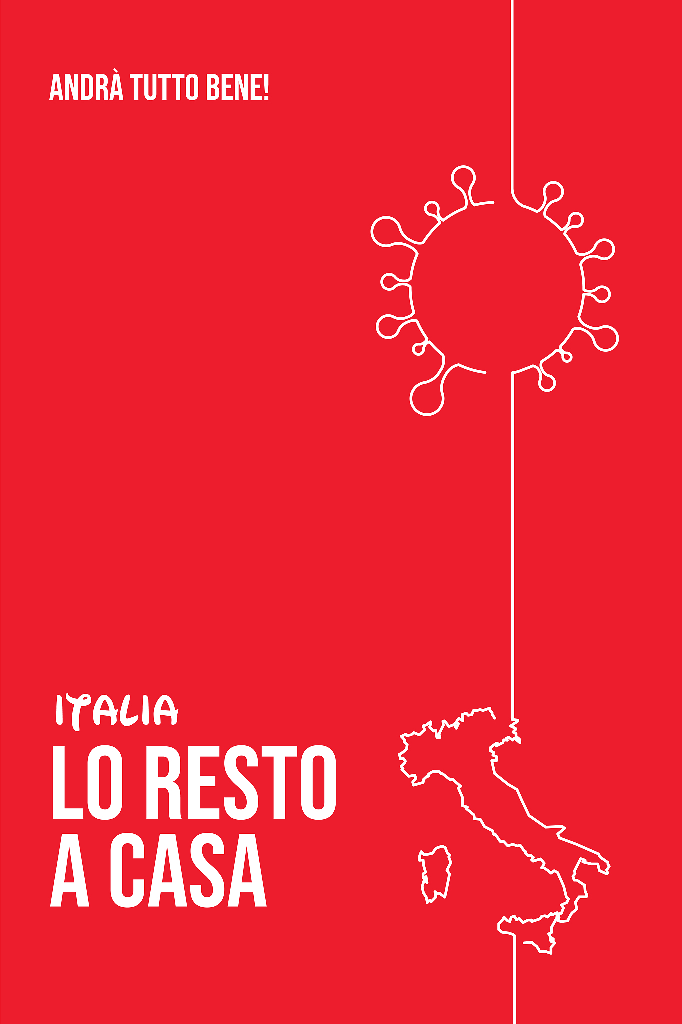 italy concept, wuhan coronavirus outbreak influenza as dangerous