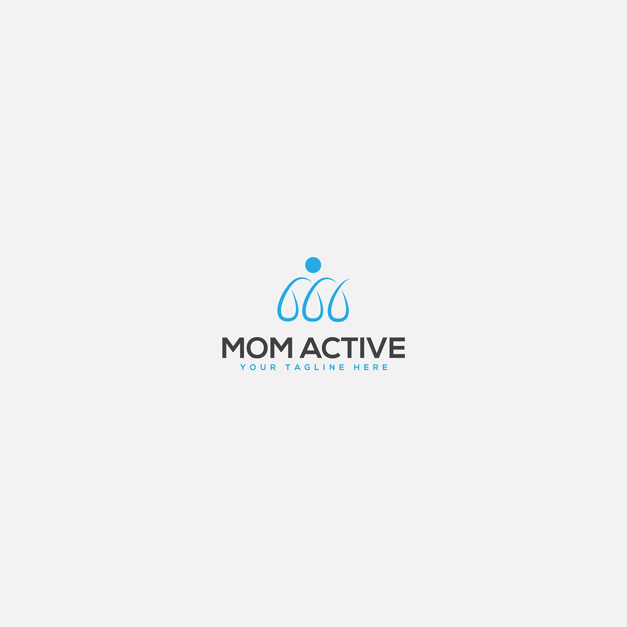 active mom logo design