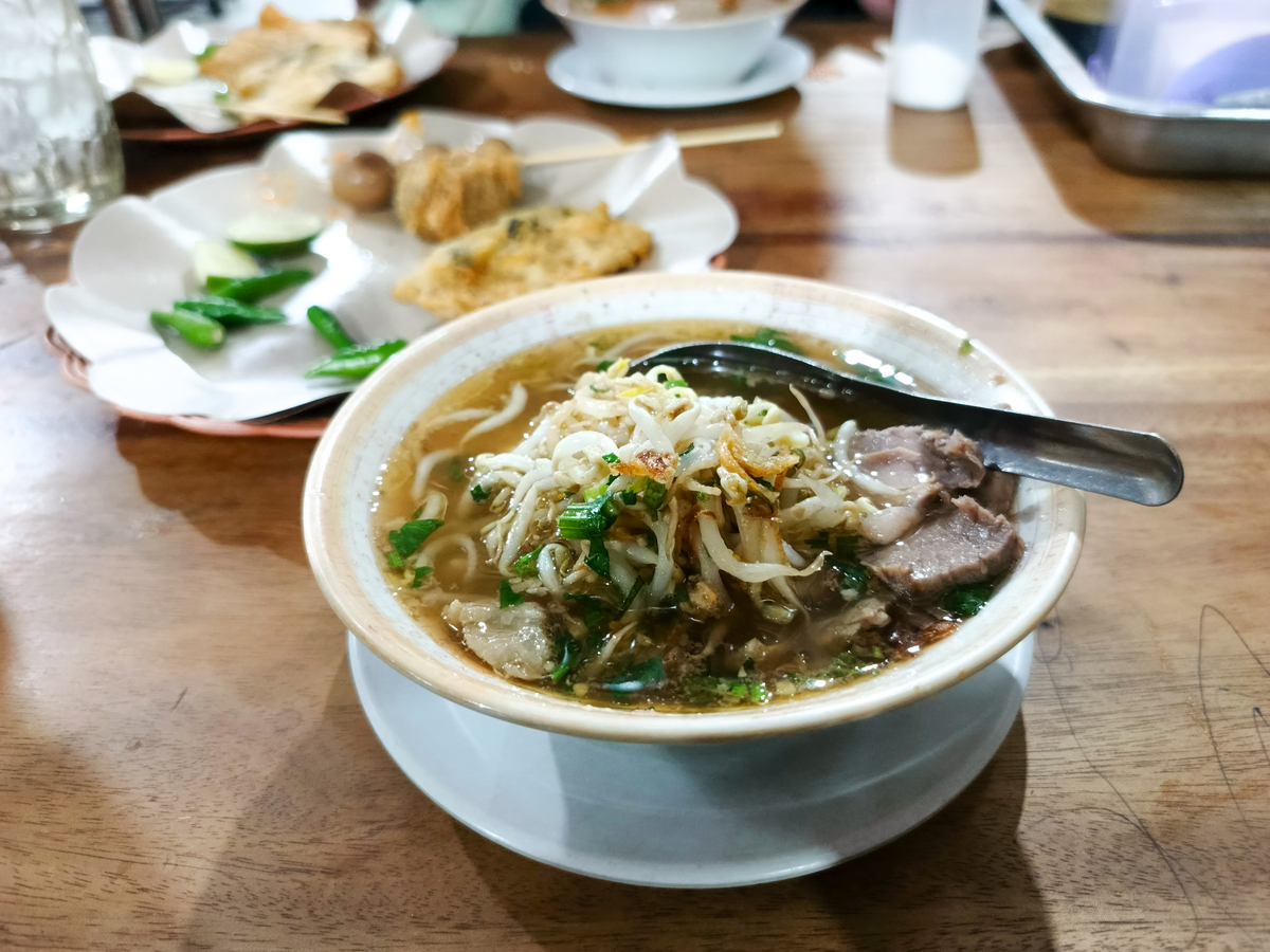 写一份牛肉粉丝汤外卖好评
