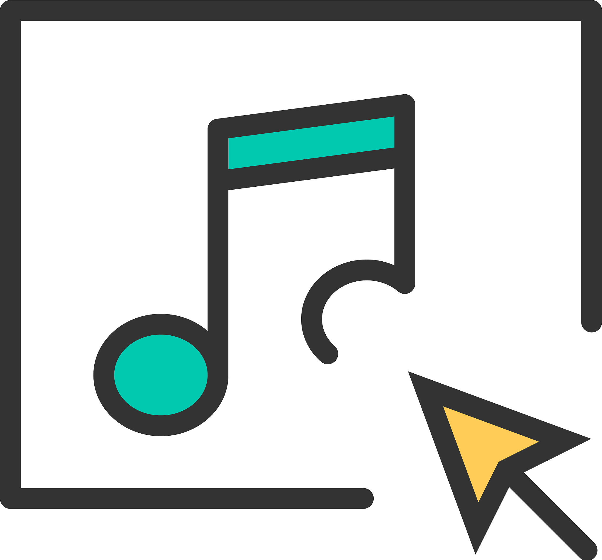music player icon design interaction icon design