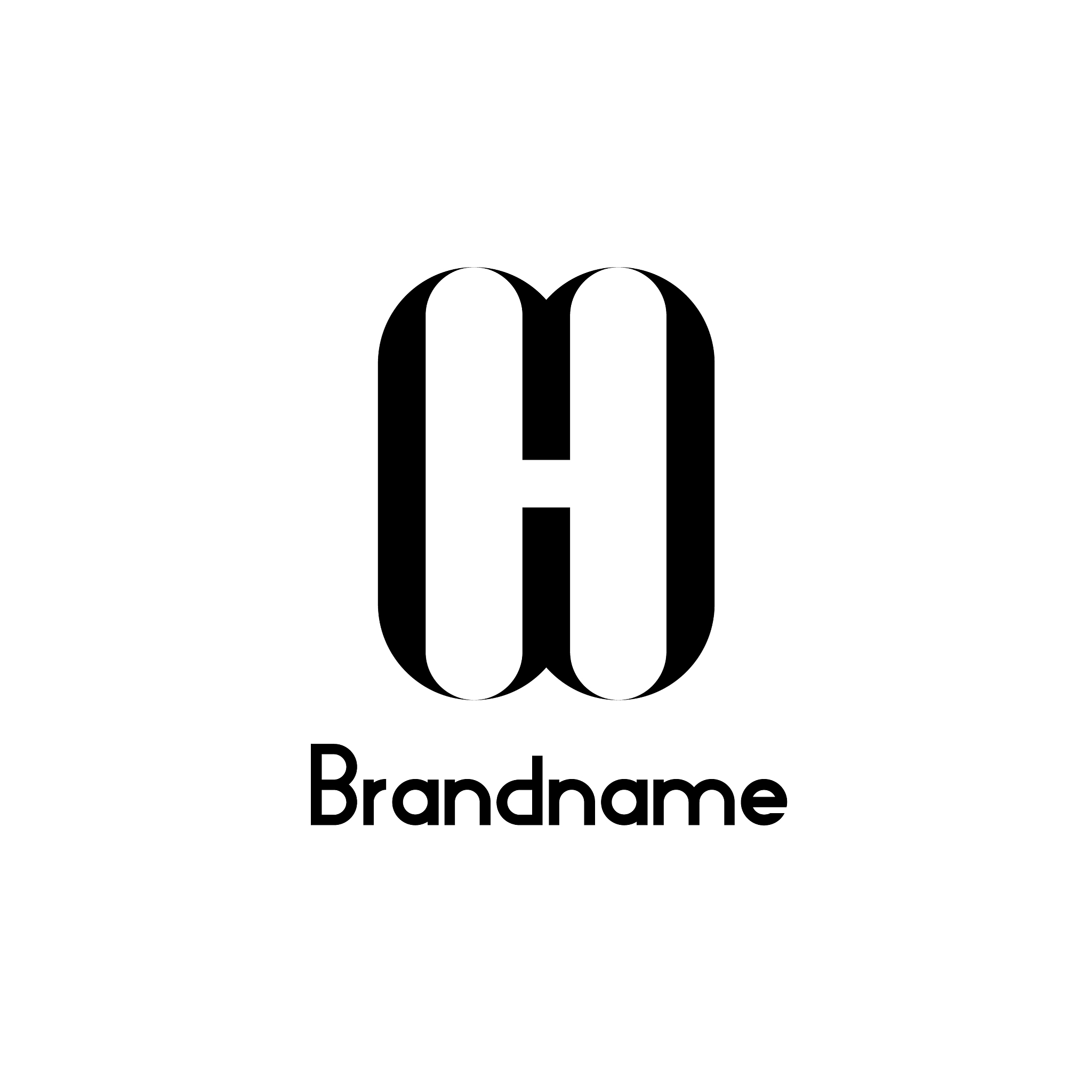 <strong>品牌</strong>名称,英文字母h,传媒,商务,几何形状,字母,信函,模板,现代,市场